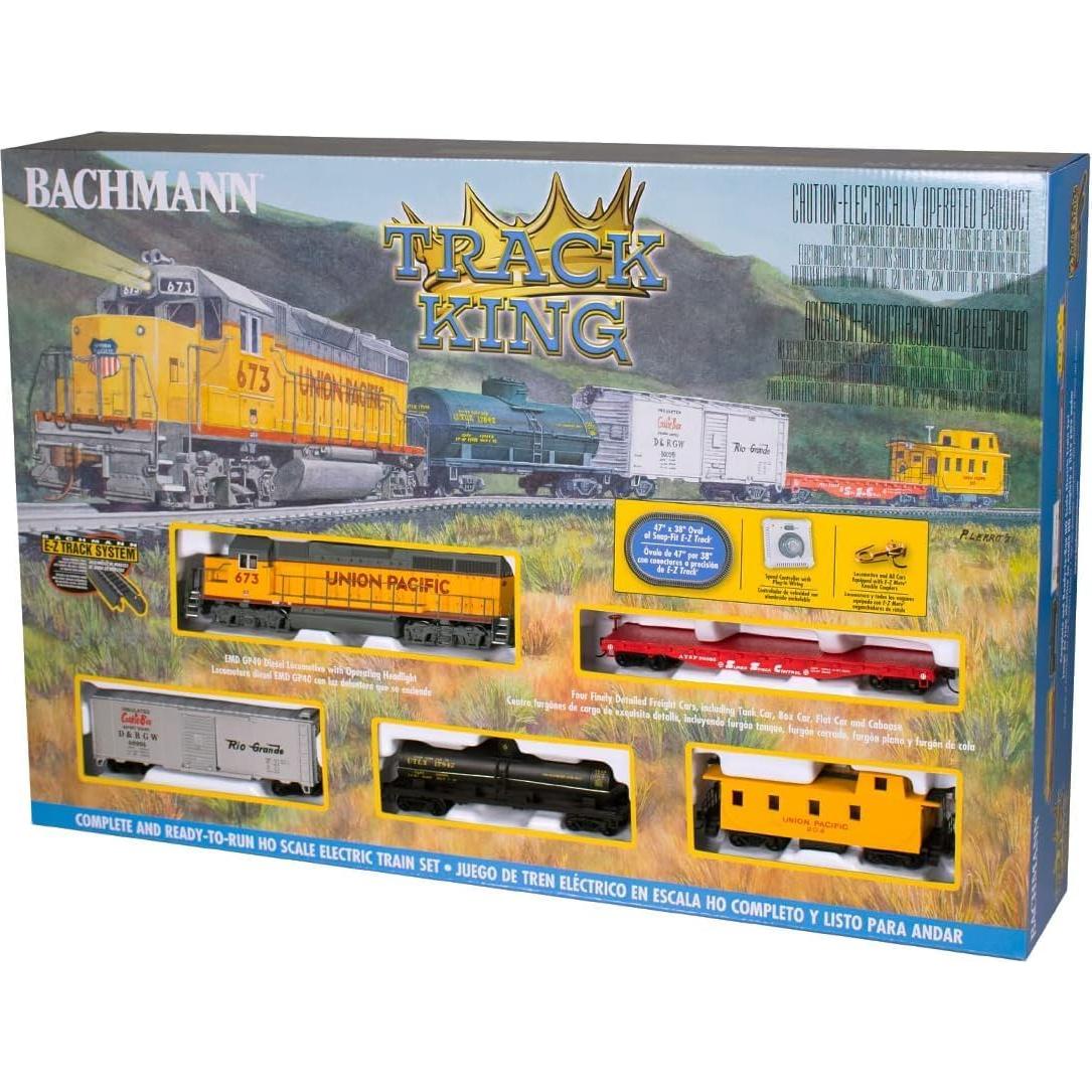 Juego de Tren Eléctrico Bachmann Track King Escala HO
