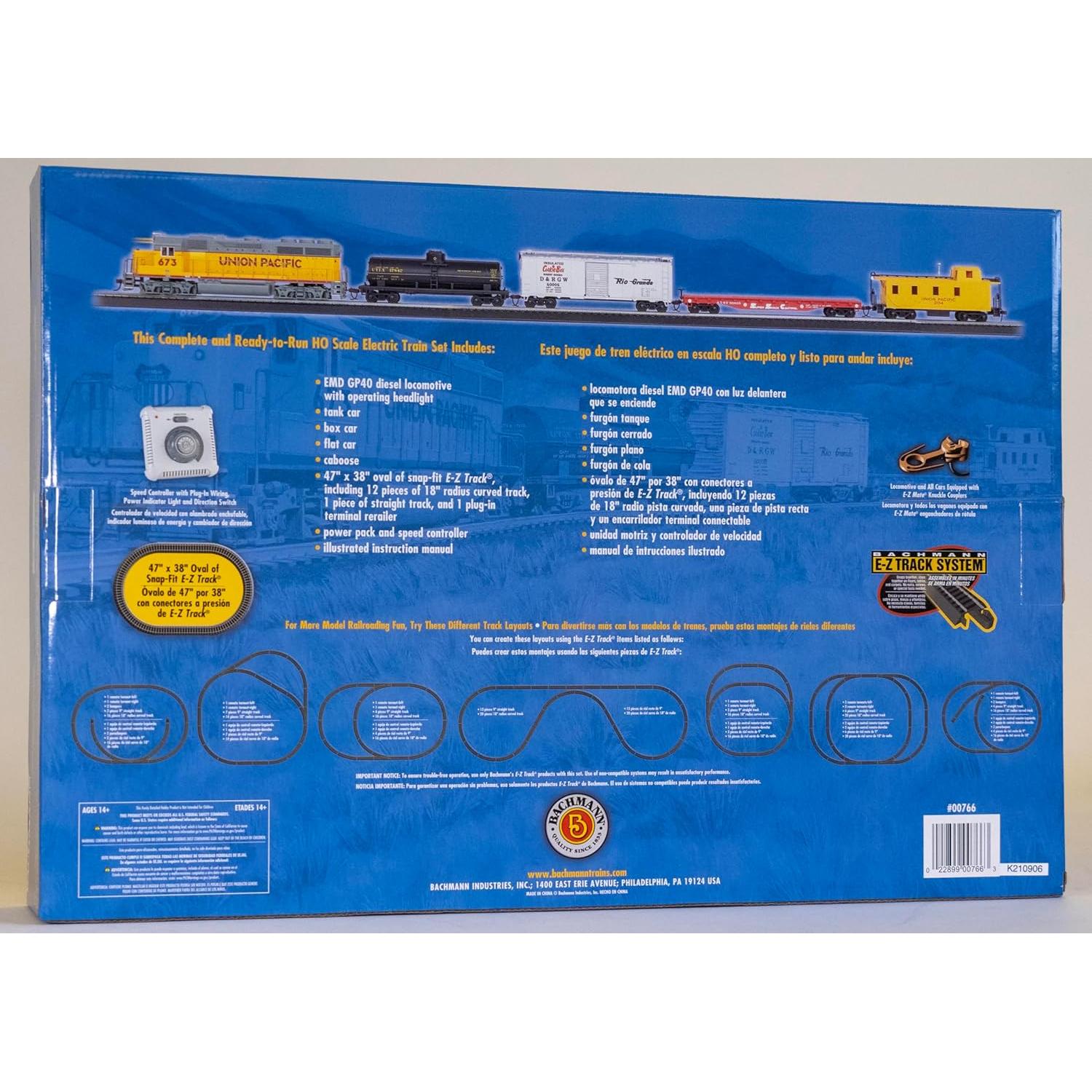 Juego de Tren Eléctrico Bachmann Track King Escala HO