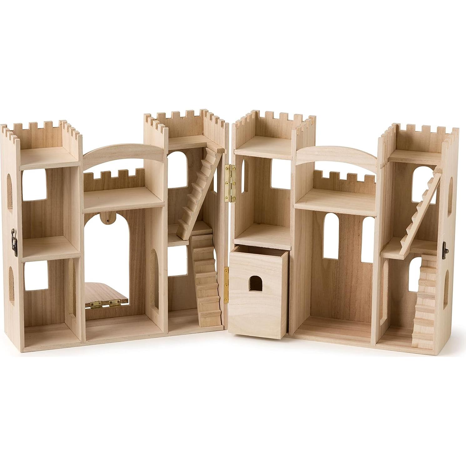 Casa de Muñecas de Madera Make Market 32x20x32 cm Personalizable