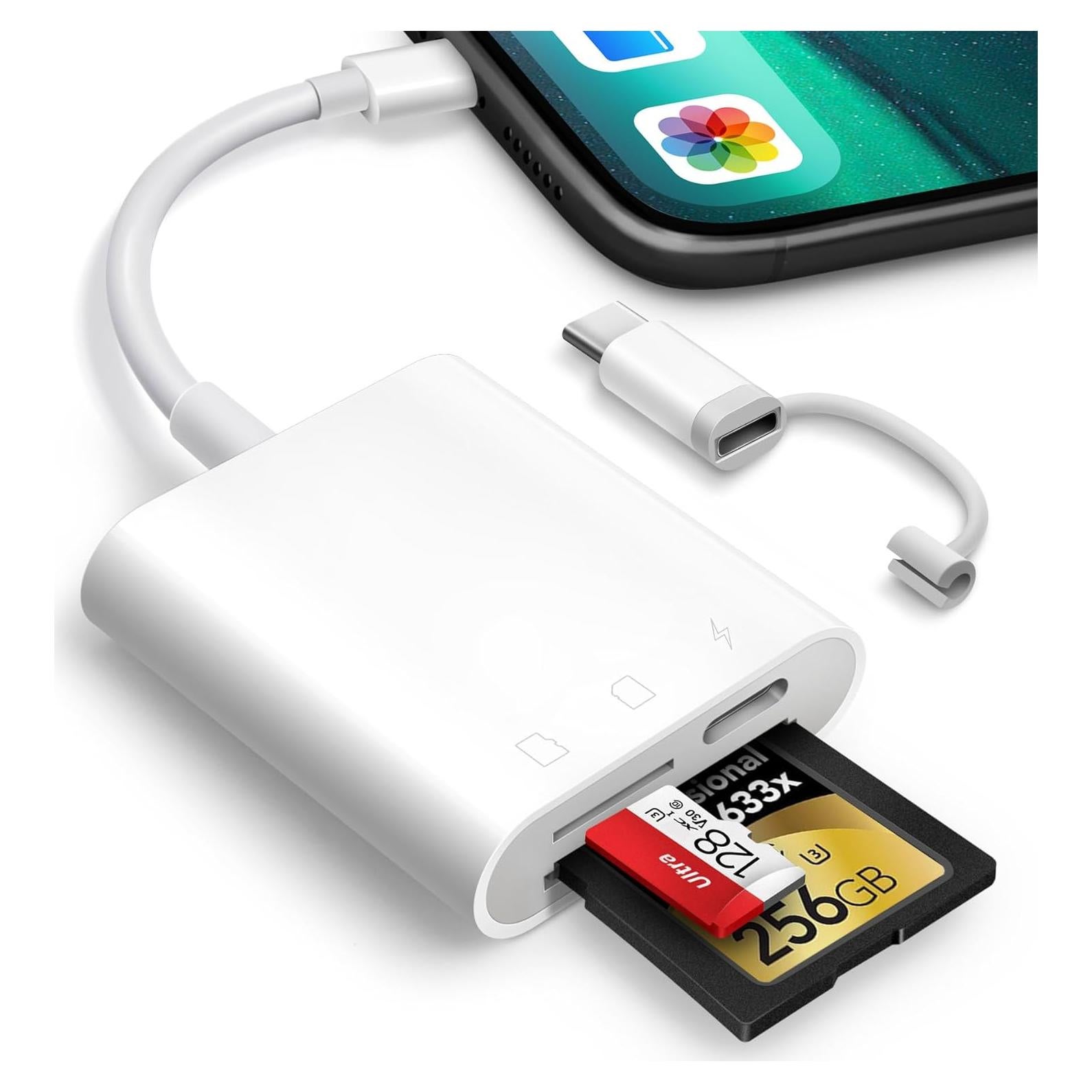 Lector de Tarjetas SD Oyuiasle WDL-014 Doble Ranura USB-C