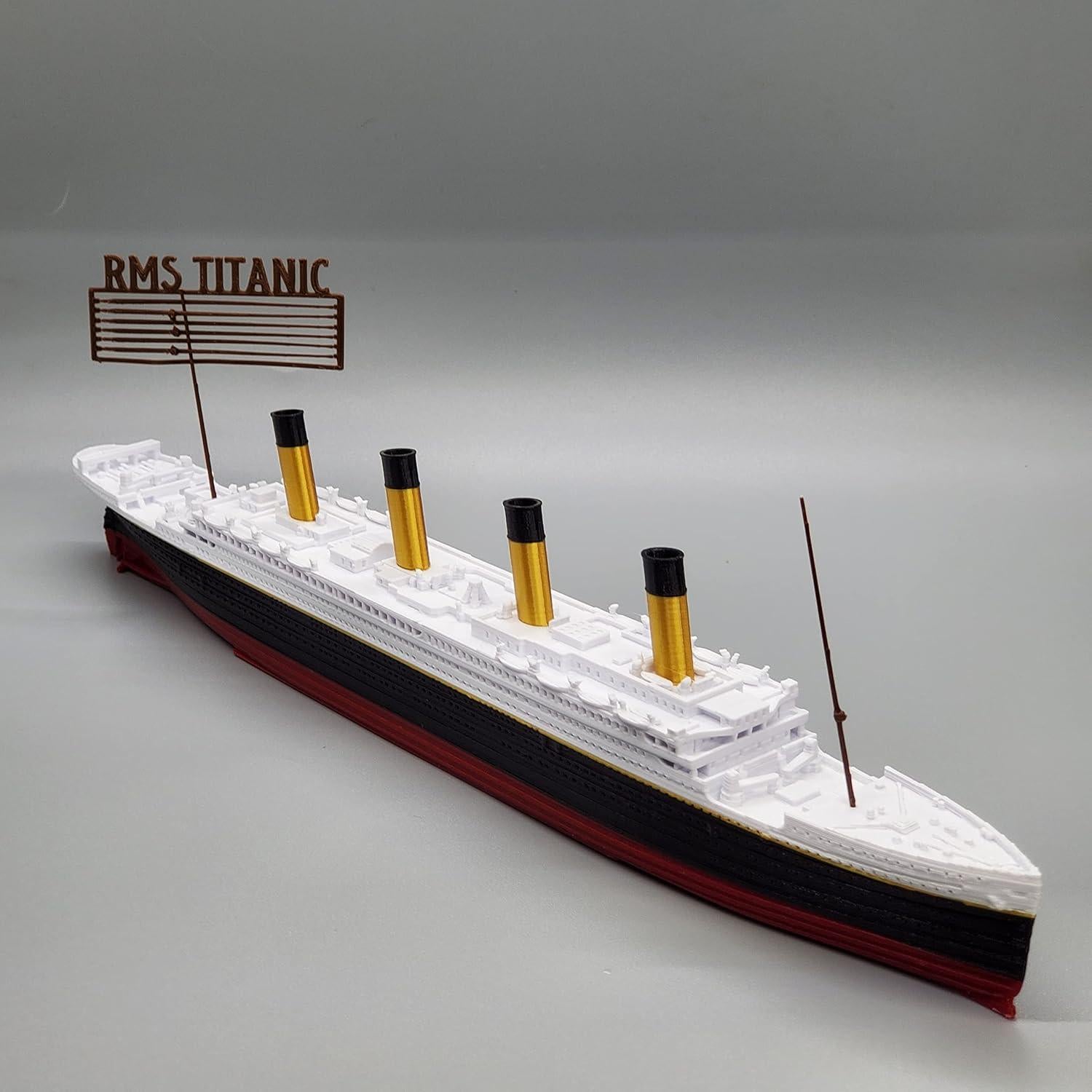 Modelo 3D del Barco RMS Titanic 30.48 cm THEROLLER3D