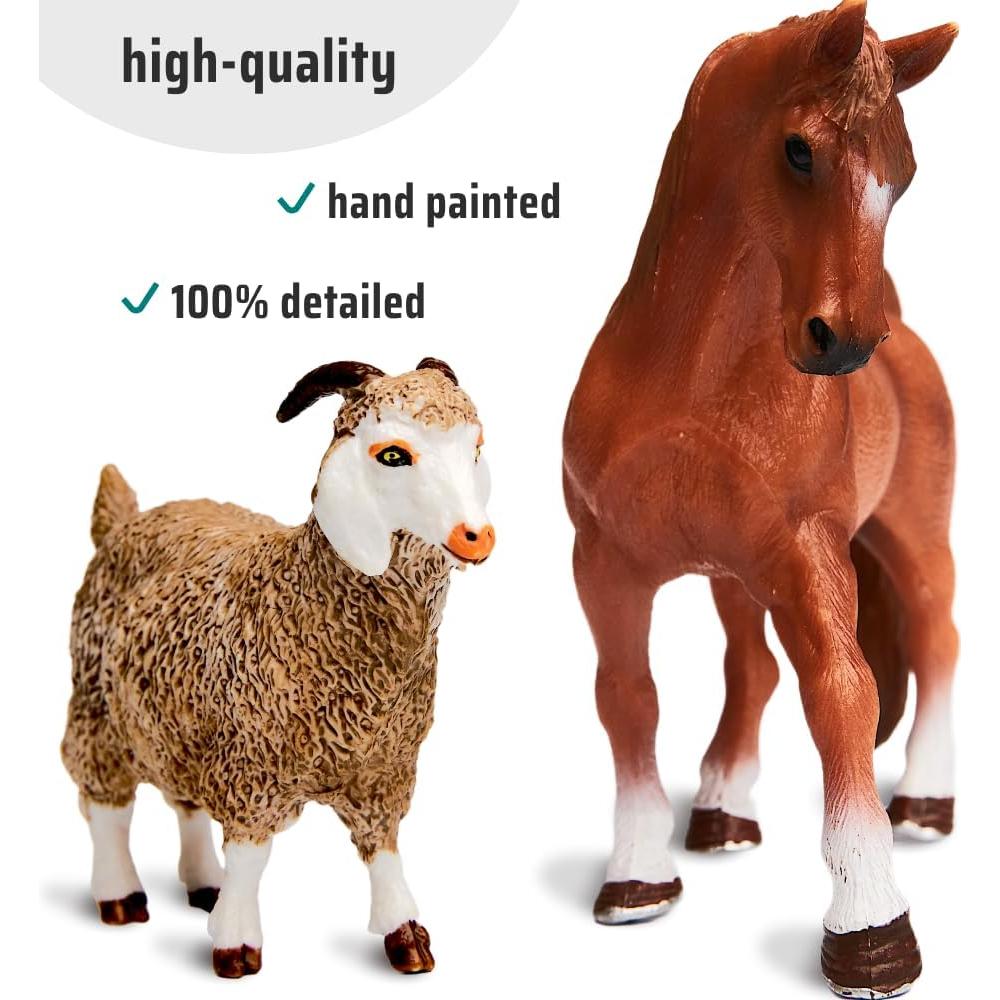 Juguetes Educativos Animales de Granja Narratoys 6 Figuras