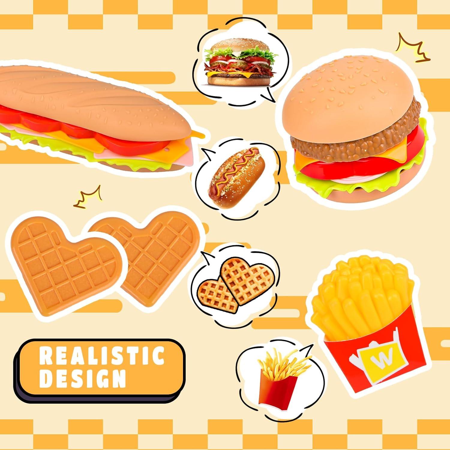 Juego de Comida Rápida Fegalop 12 Piezas para Niños