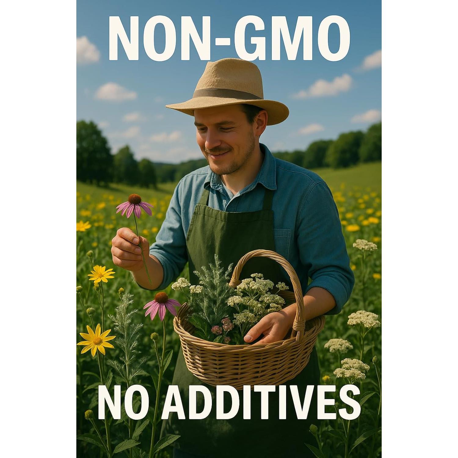 Raíz de Equinácea Secas Orgánicas 56.7 g - Hierbas Bio