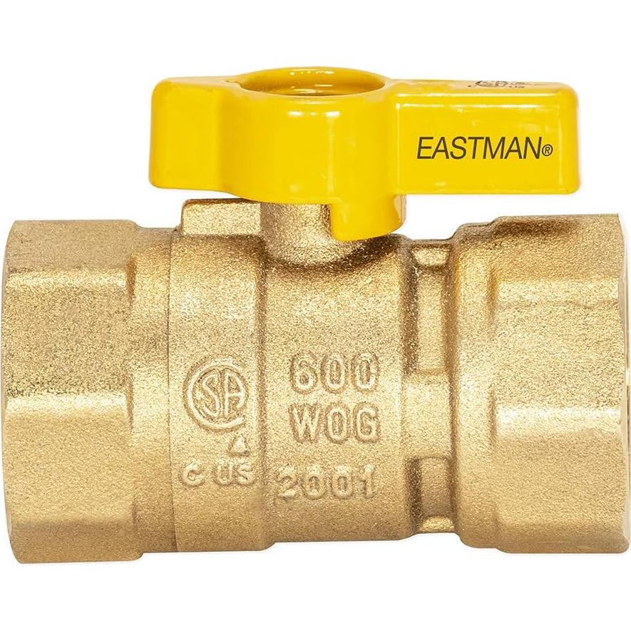 Válvula de bola de gas Eastman 1" FIP latón 60013