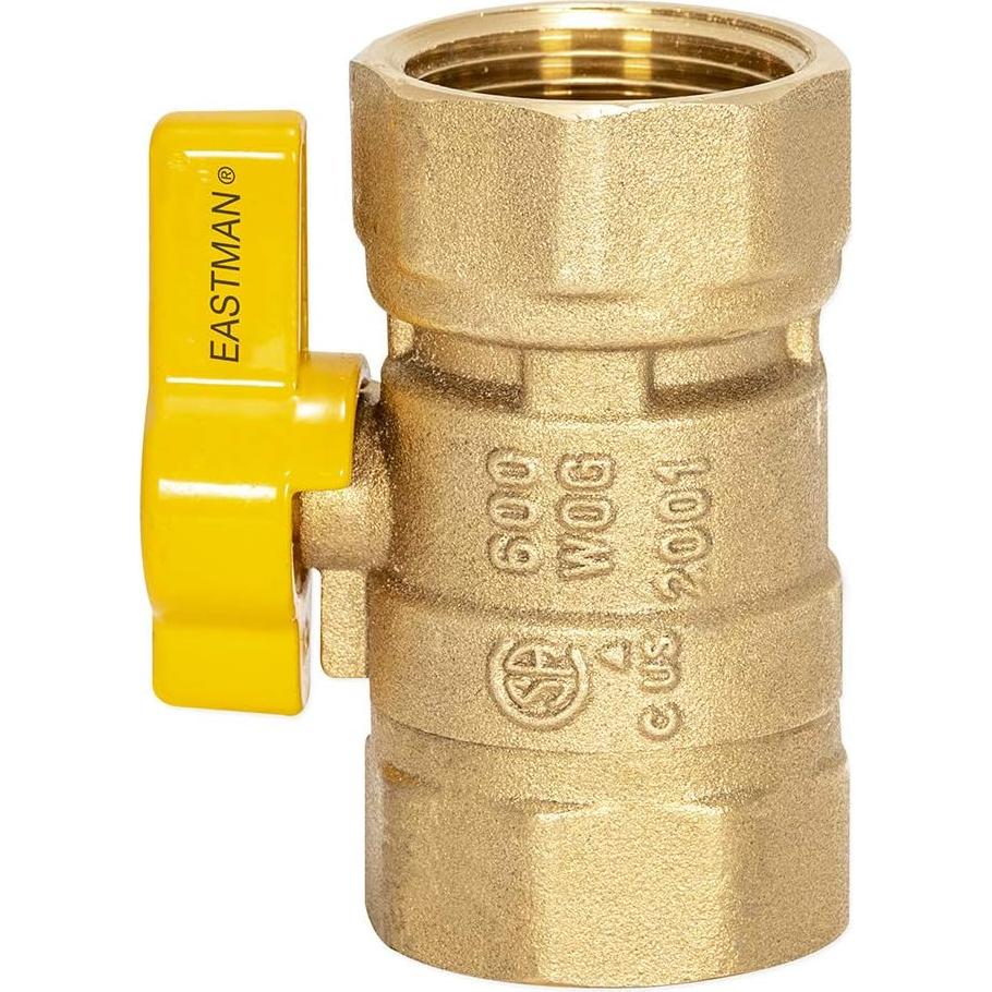 Válvula de bola de gas Eastman 1" FIP latón 60013