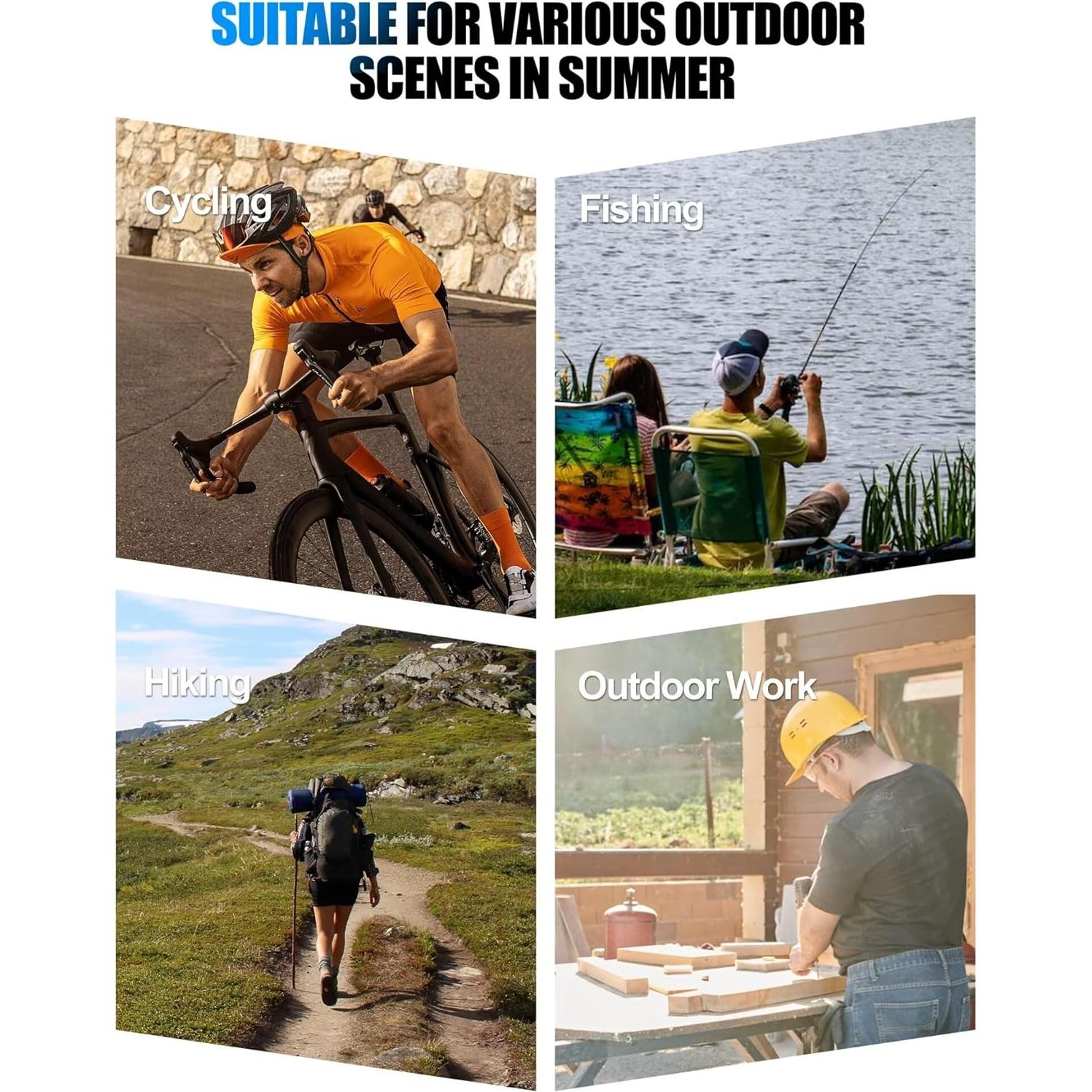 Mascarilla Balaclava INBIKE UV Transpirable para Motocicleta