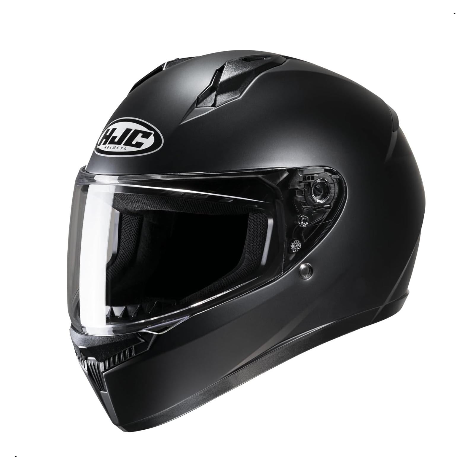 Casco HJC C10 Motocicleta Negro Semi Mate XXX-Pequeño