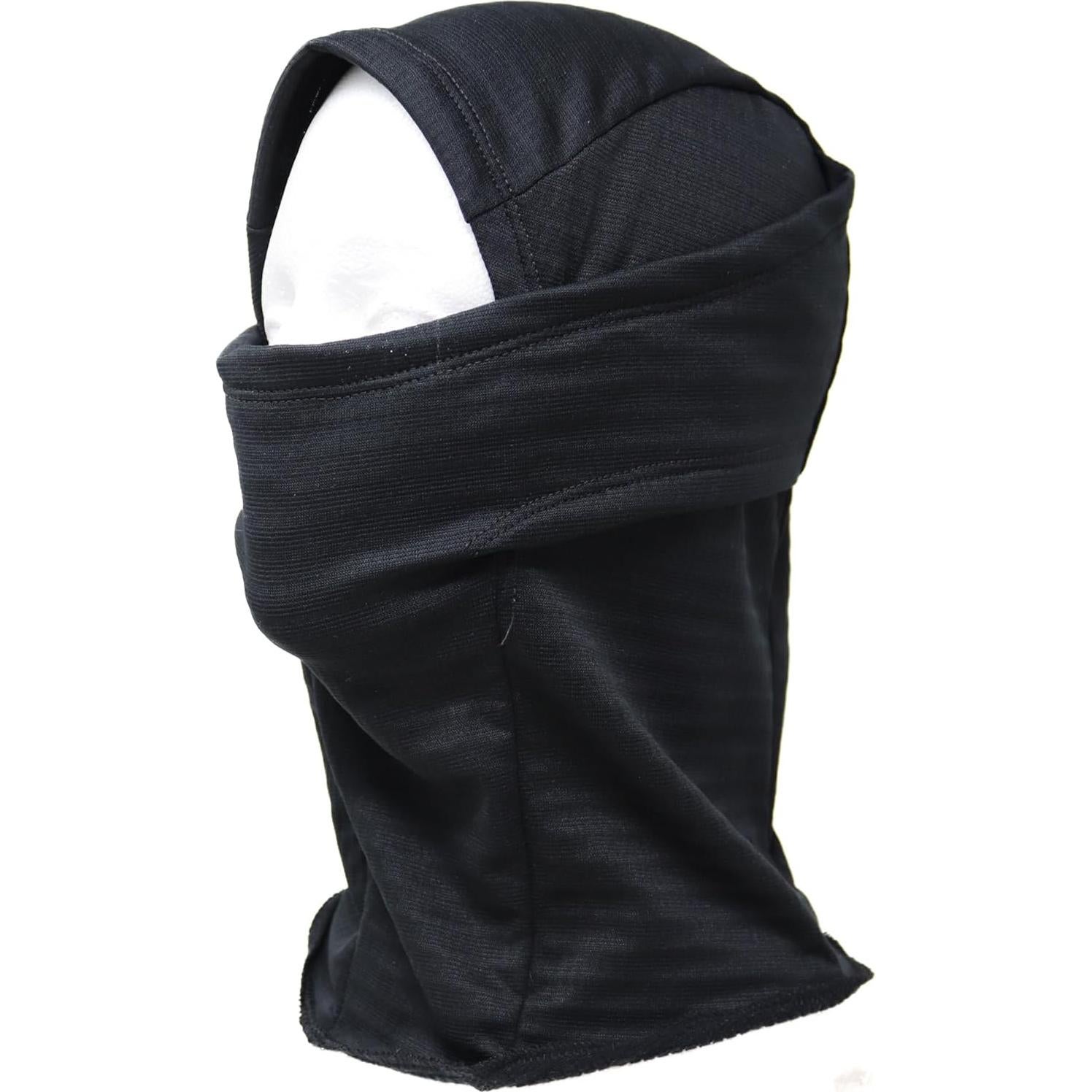 Balaclava McGuire Gear Forro Polar Cuadrícula Unisex Negro