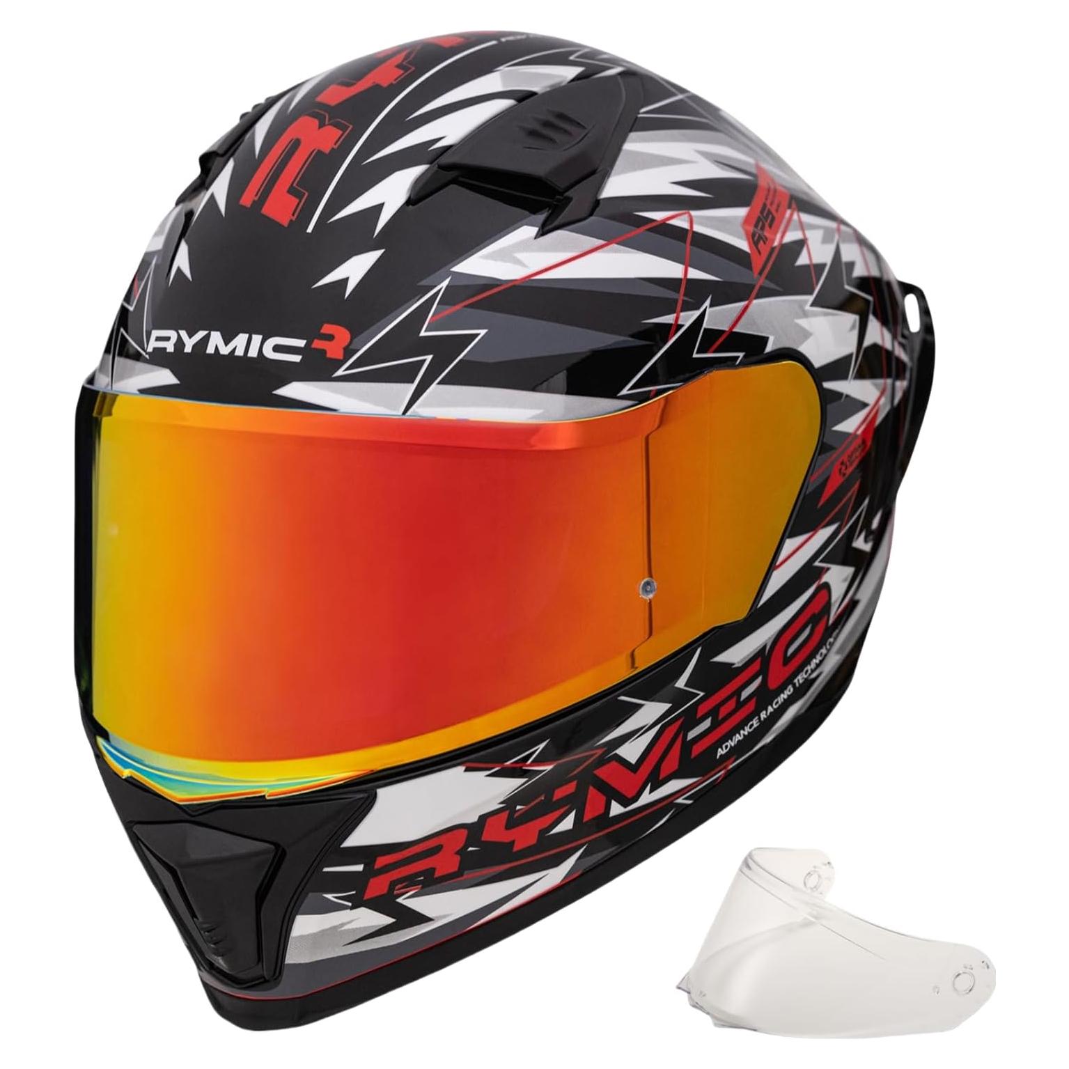 Casco RYMIC SR6 cara completa con viseras y ventilación