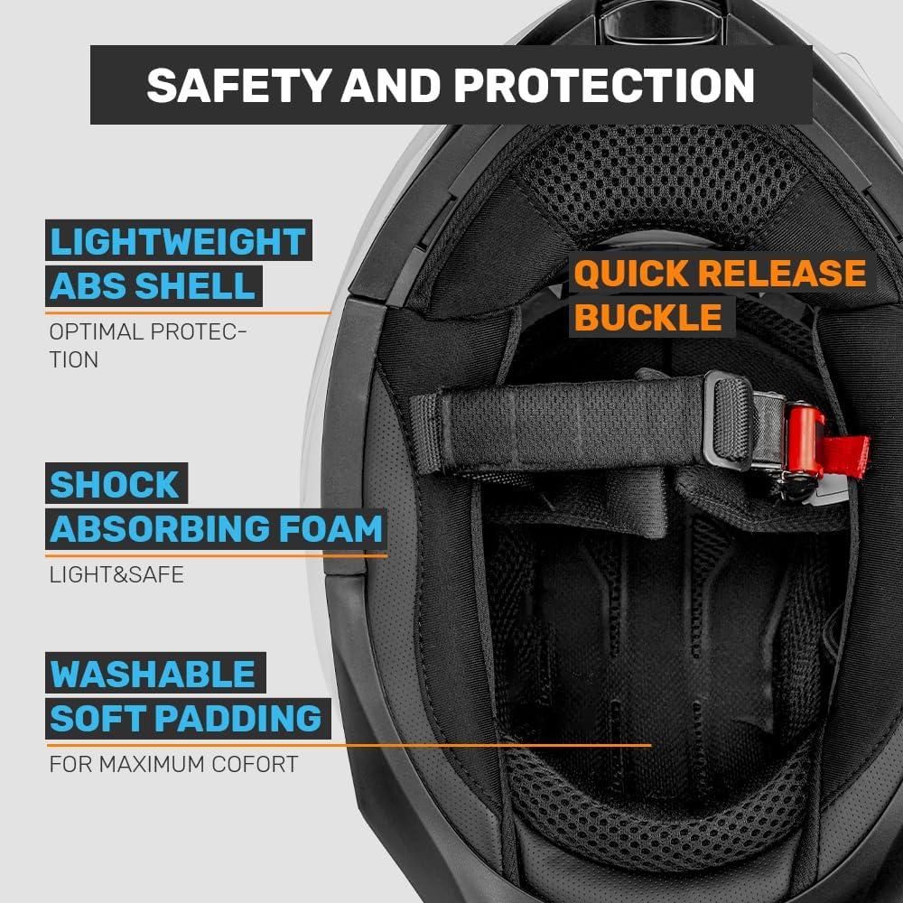 Casco Modular Westt Torque X - Doble Visera y Ventilación