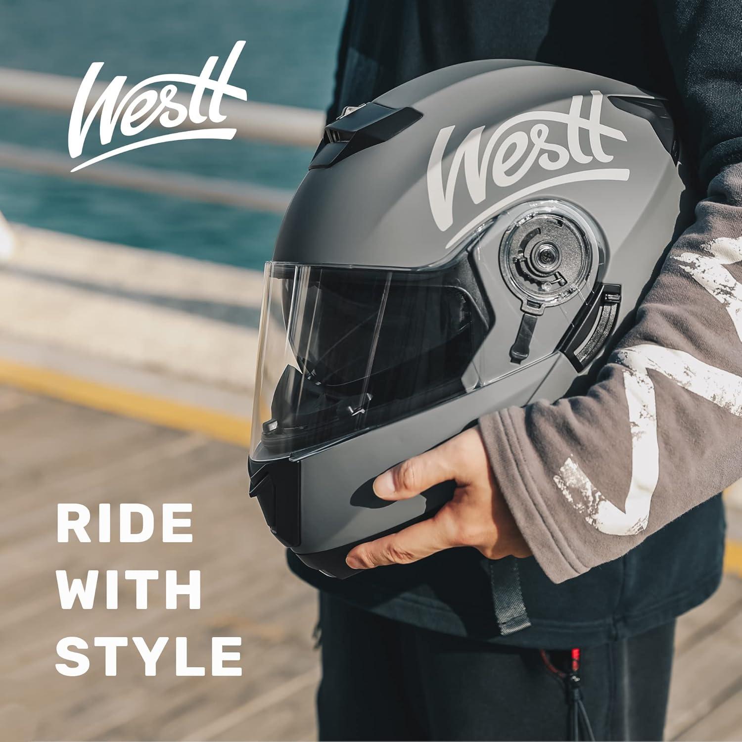 Casco Modular Westt Torque X - Doble Visera y Ventilación