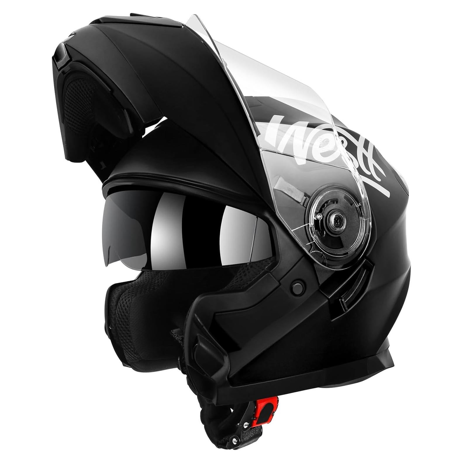 Casco Modular Westt Torque X Doble Visera Negro M