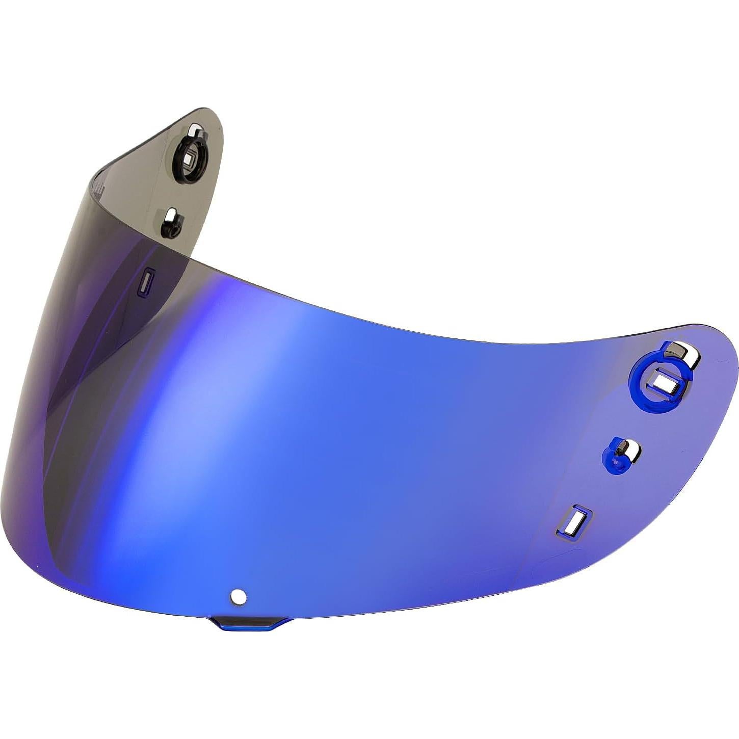 Visera PSLER Ic-04 para Casco Icon Airflite Azul