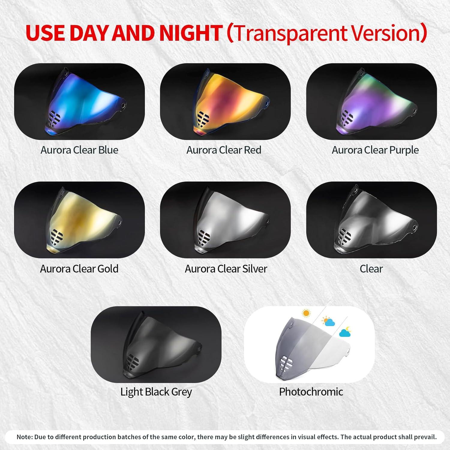 Visor PSLER IC-06 para Casco Icon Airflite Dorado