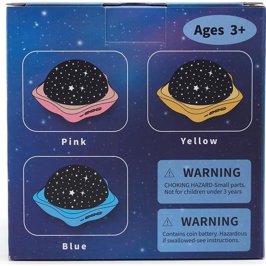 Proyector de Luz Nocturna Unicornio Rosa One Fire 6 Películas