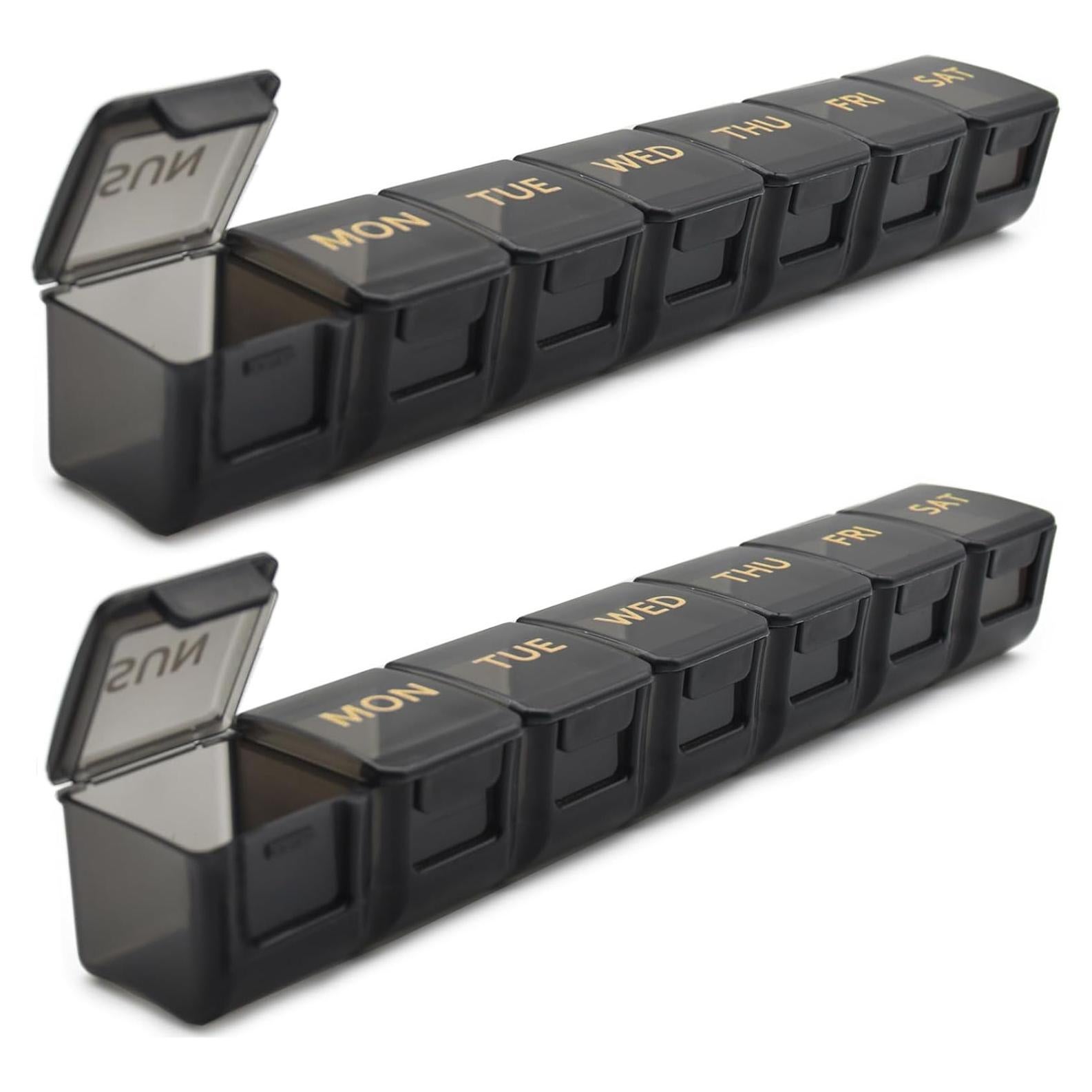 Organizador Semanal de Pastillas MODENGKONGJIAN 2 Piezas