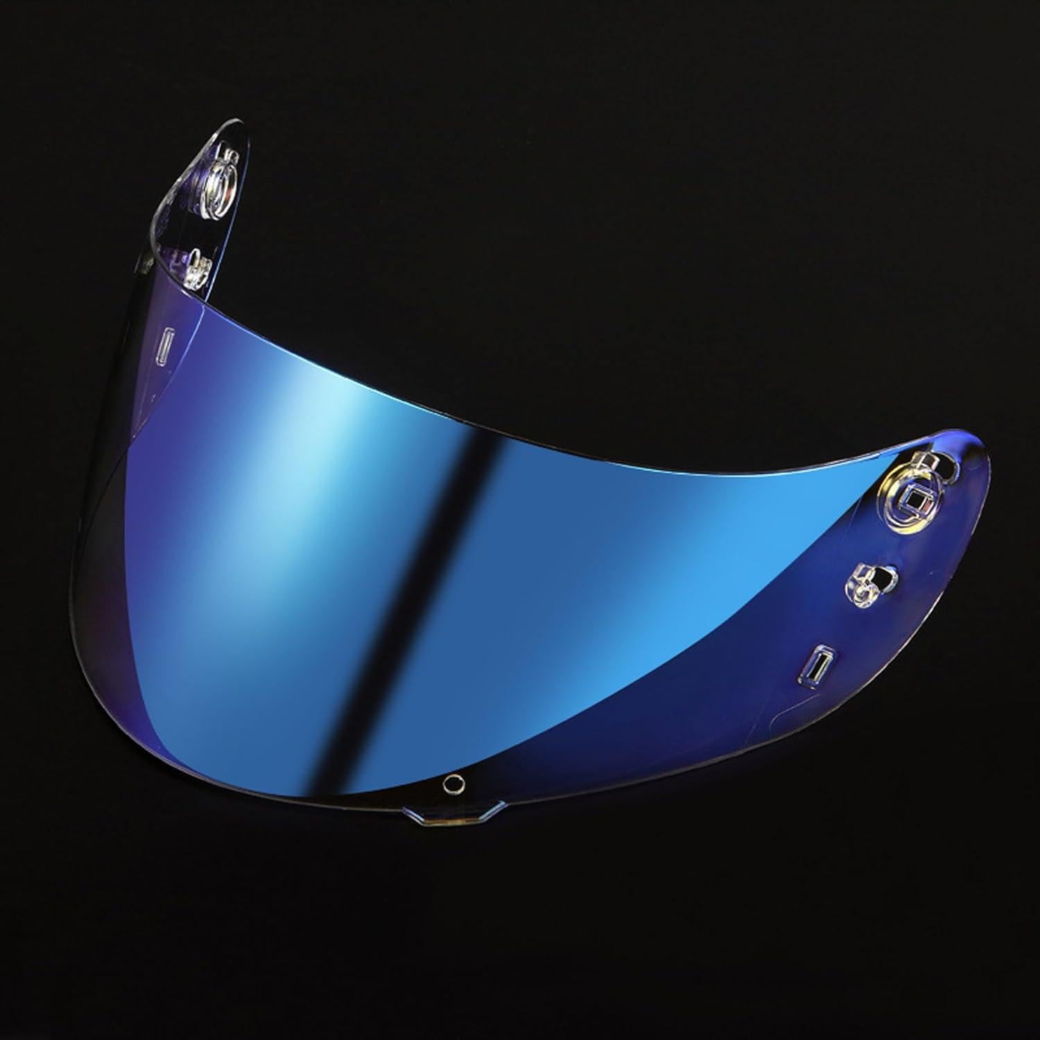 Visera de Casco ICON IC04 Airframe Pro Transparente Revo Azul