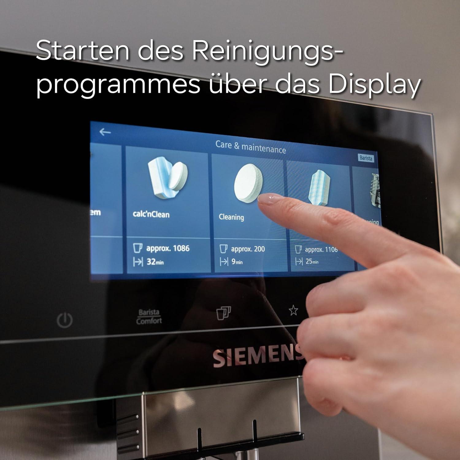 Tabletas de limpieza Siemens TZ80001A - Paquete de 10 unidades