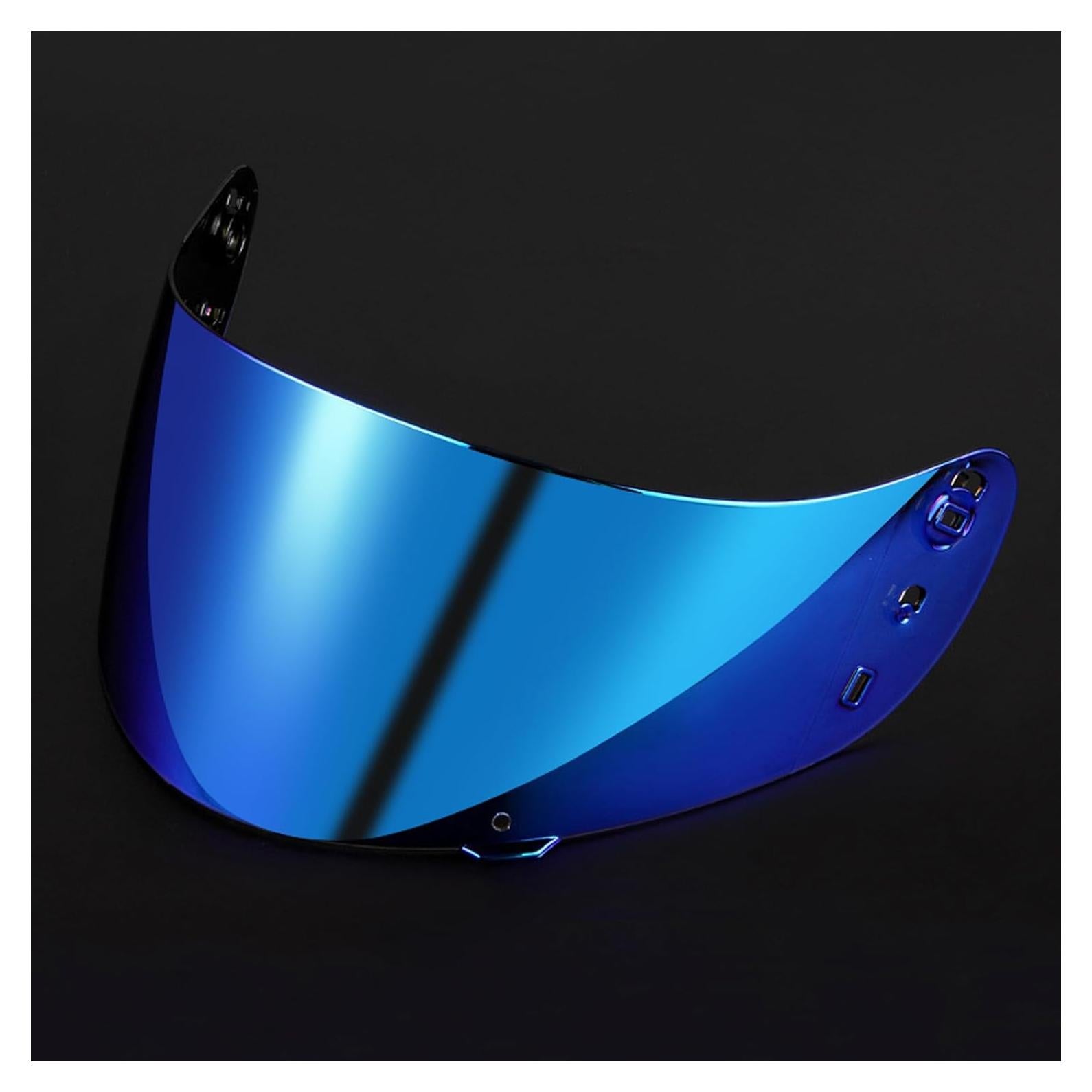 Visera Casco Motocicleta ICON IC04 Airmada Revo Azul UV