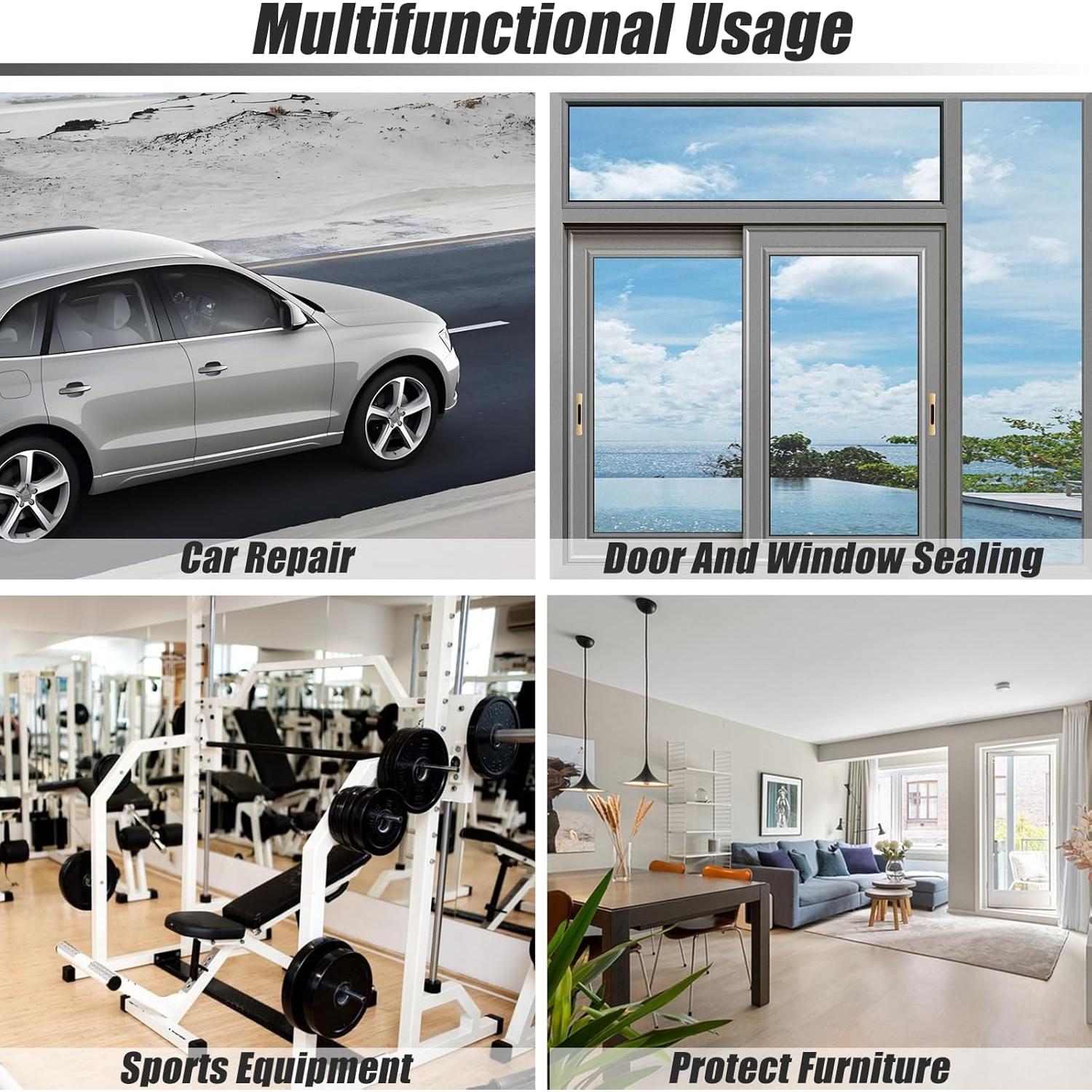 Tira de goma adhesiva SUCOHANS 0.3175cm x 2.54cm x 3m