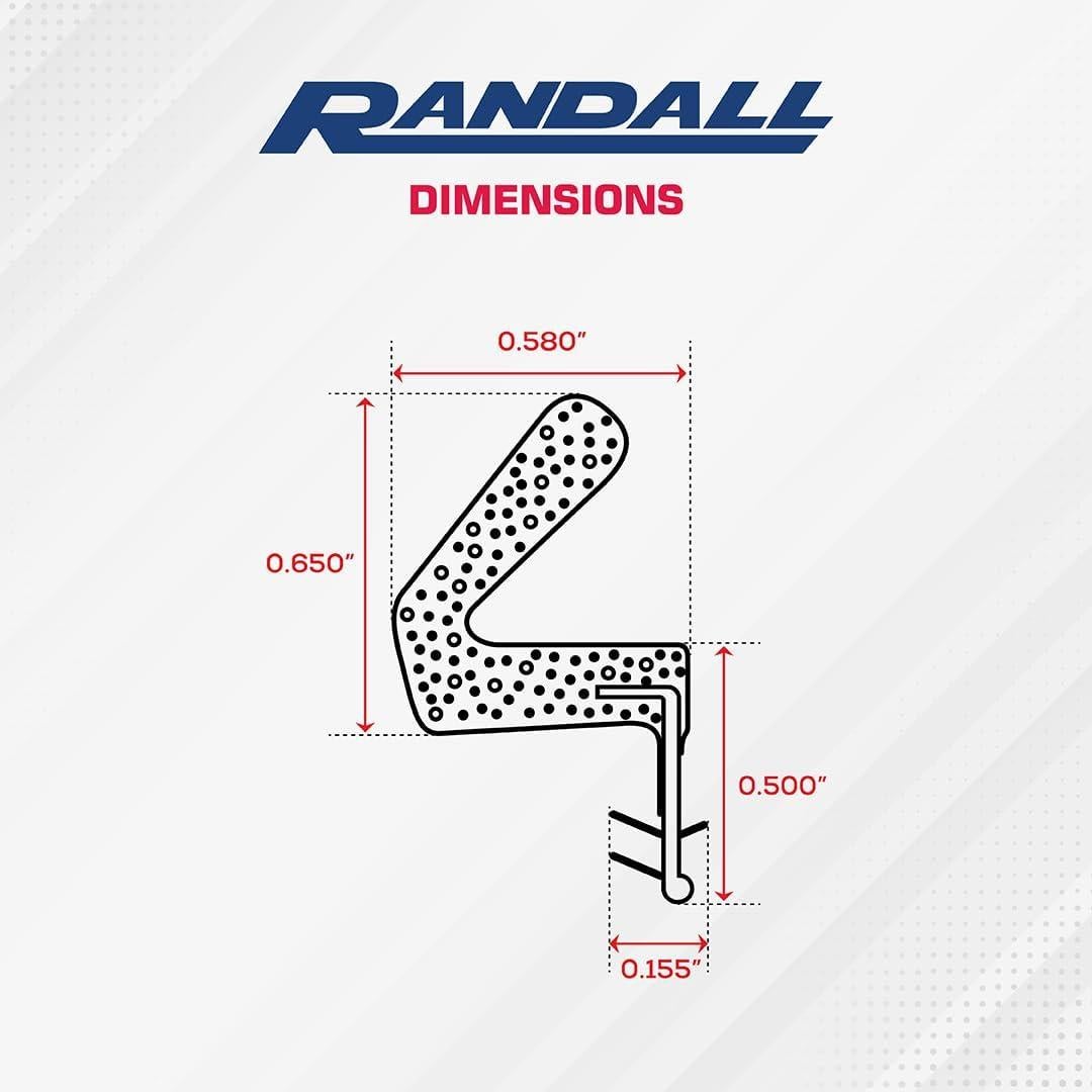 Burlete Q-Lon para Puertas Randall 3 Piezas 91.44 cm y 213.36 cm