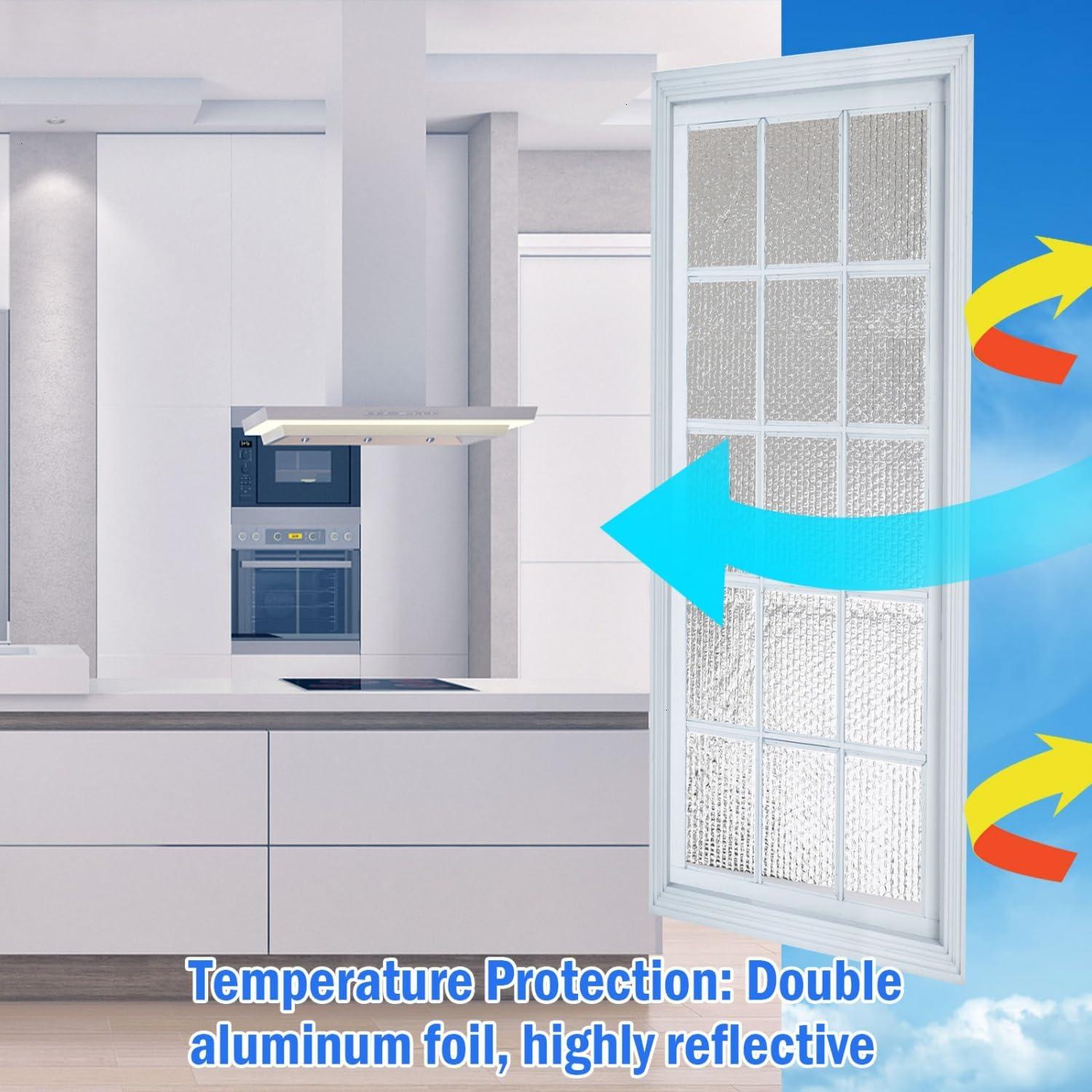Aislamiento Reflectante Doble YoleShy 61 cm x 3 m para Ventanas