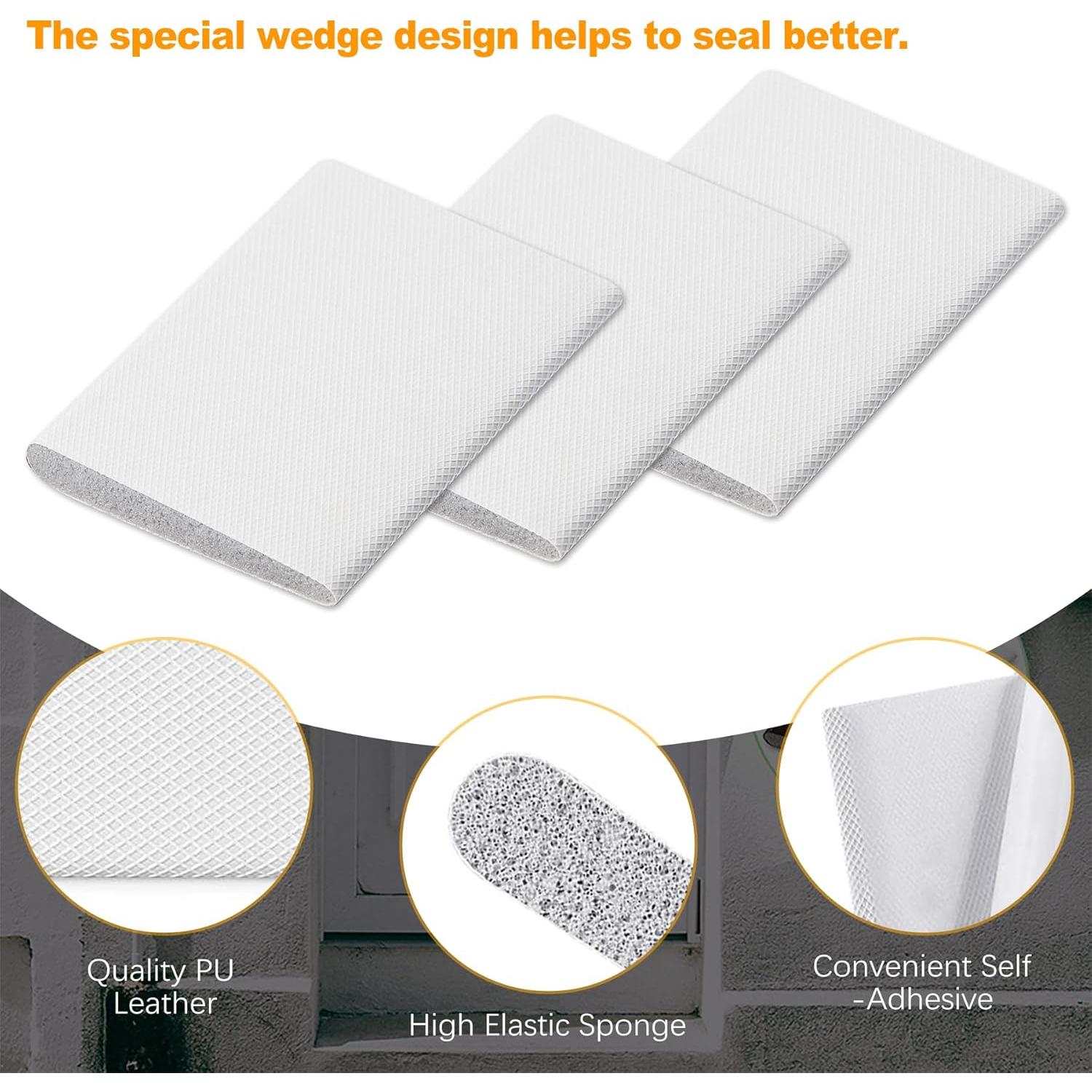CoguZed 10 Sellos de Esquinas para Puertas Aislantes