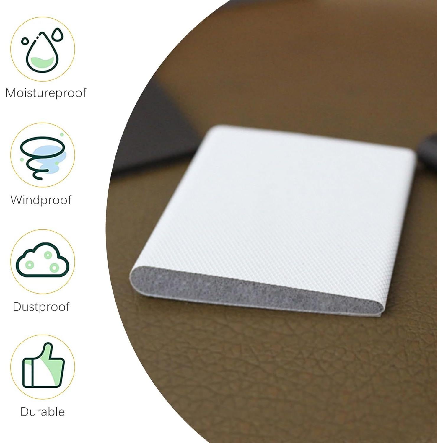 CoguZed 10 Sellos de Esquinas para Puertas Aislantes