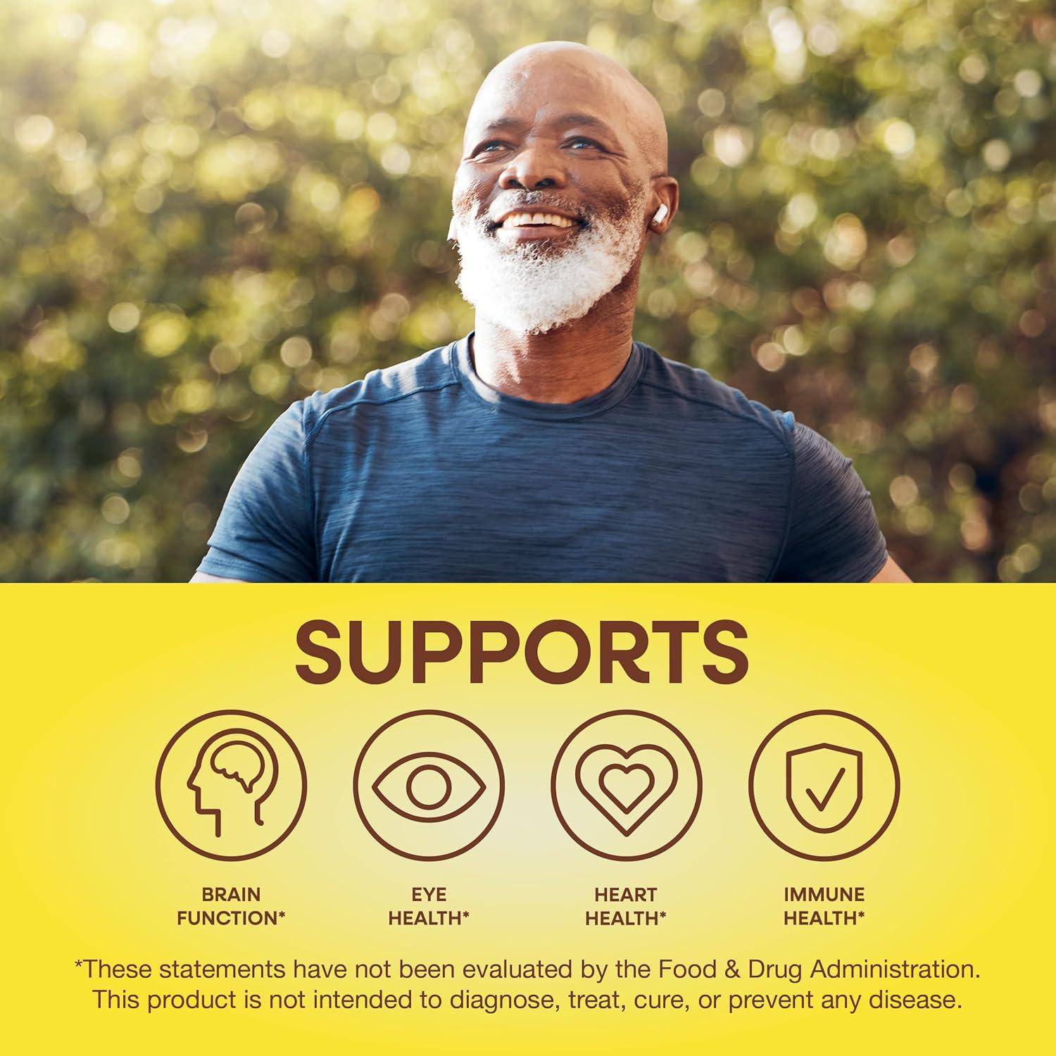 Multivitaminas Gummy Nature's Way Alive! Hombres 50+ 60 Gomas