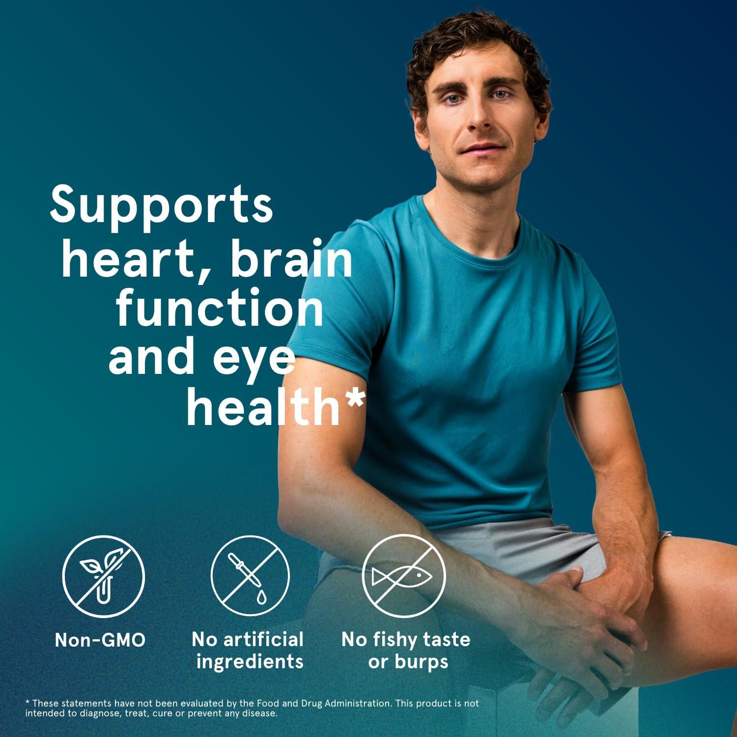 Puori Omega 3 Aceite de Pescado Ultra Puro 2000mg 120 Cápsulas