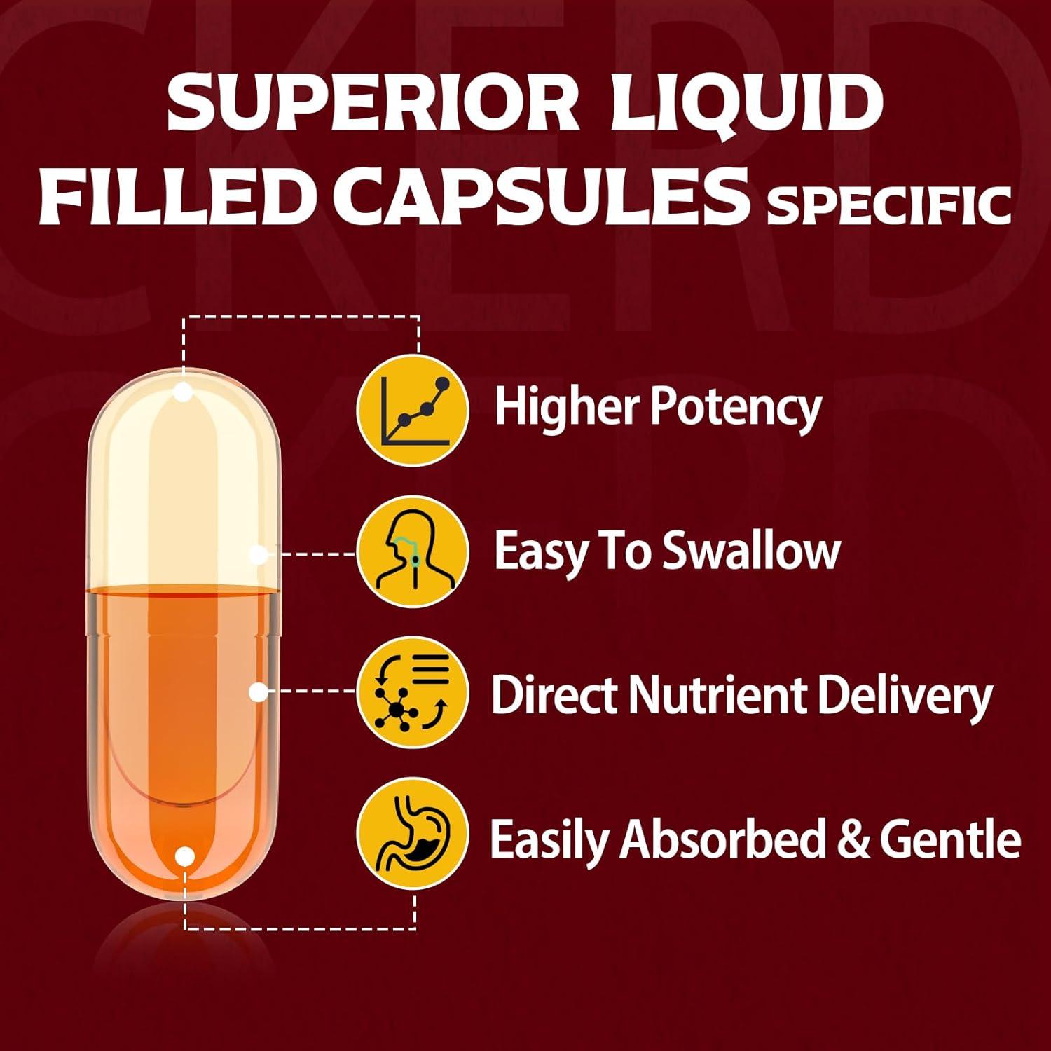 Bloqueador de DHT Vivaravida 90 Cápsulas Líquidas para Cabello