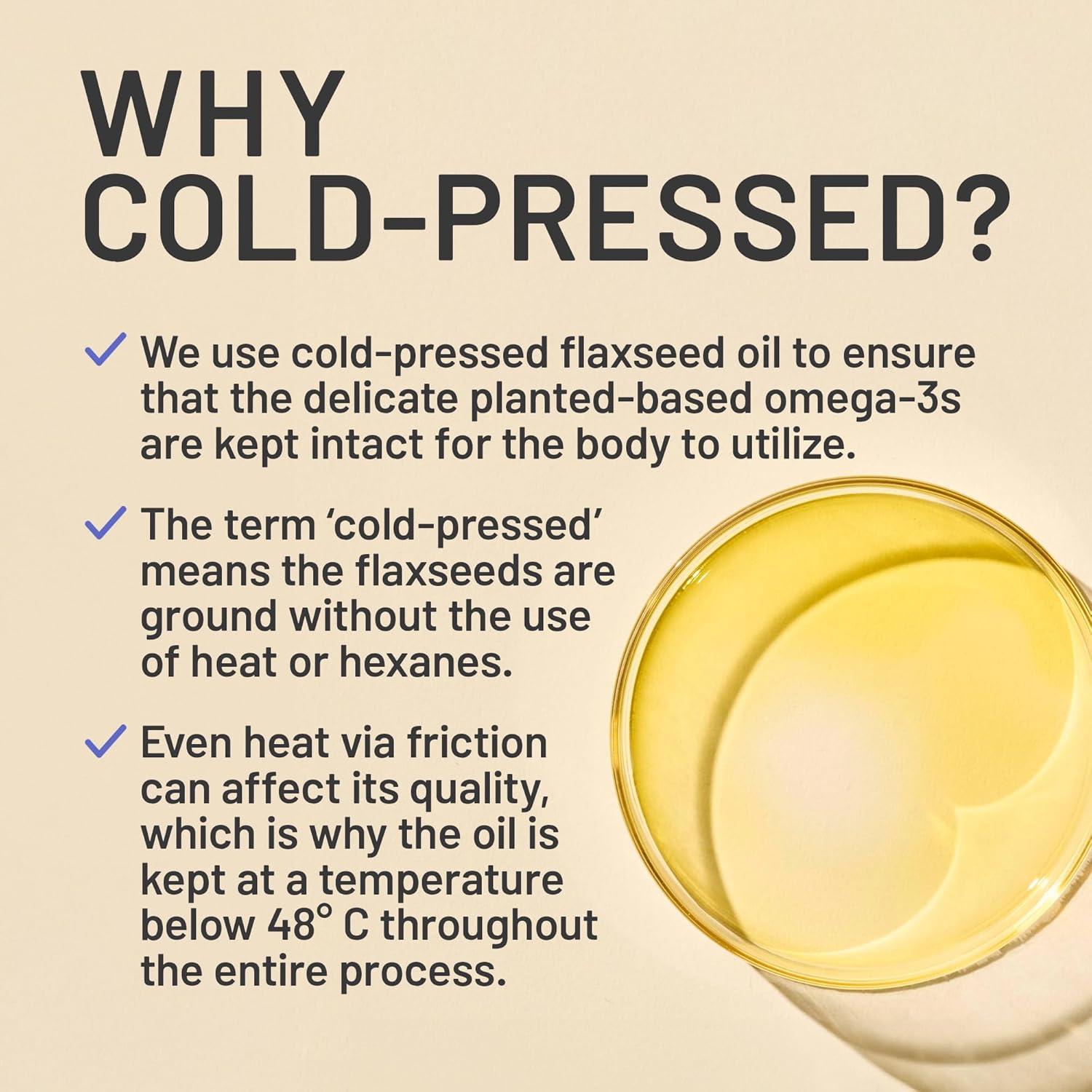 NatureWise Aceite de Semilla de Lino 3000 mg Omega 3 ALA 90 Cápsulas