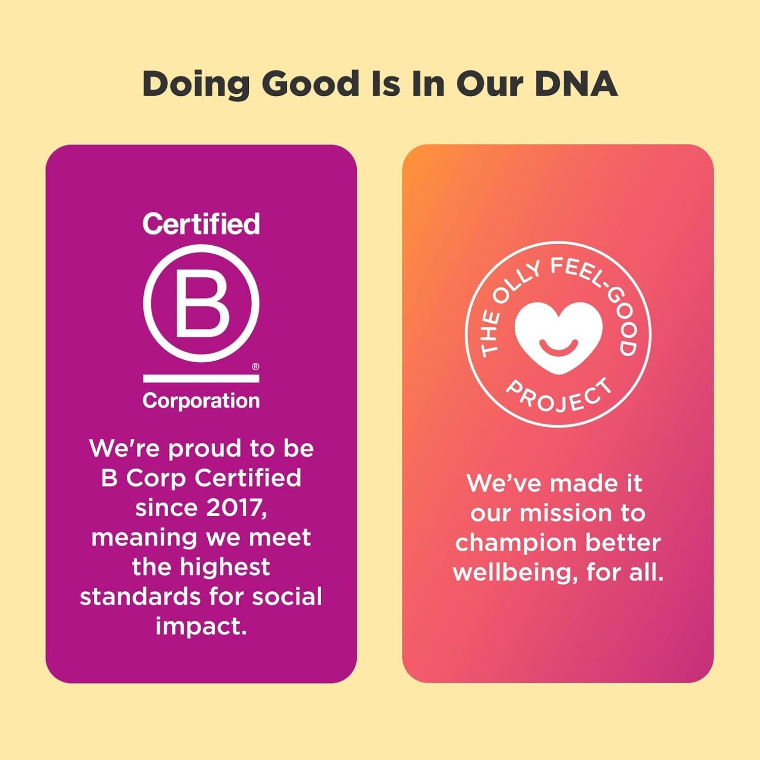 Gomitas Energéticas OLLY Extra Fuerte 60 Unidades B12 CoQ10