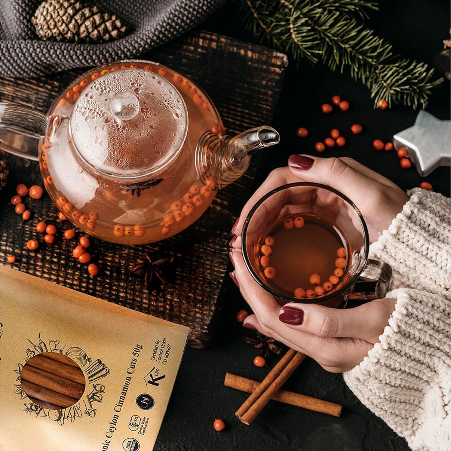 Palitos de Canela de Ceilán Orgánica 100g - Calidad Premium