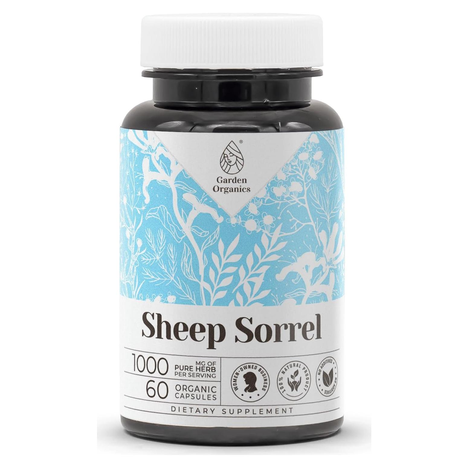 Ácido de Oveja Garden Organics 60 Cápsulas Vegetales