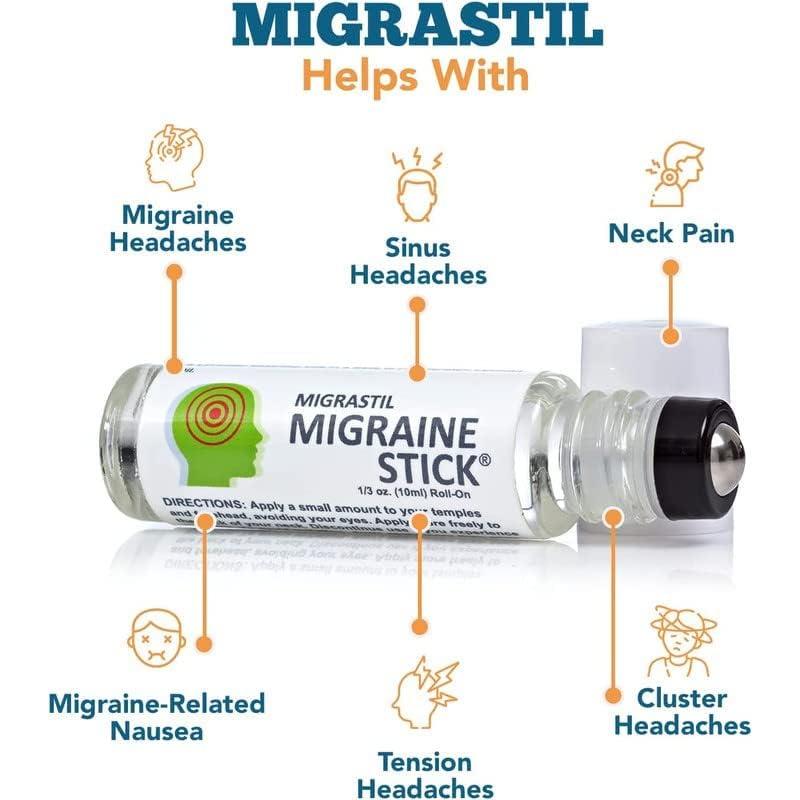 Stick para Migraña Migrastil Vigor Básico 3-Pack 8.5g
