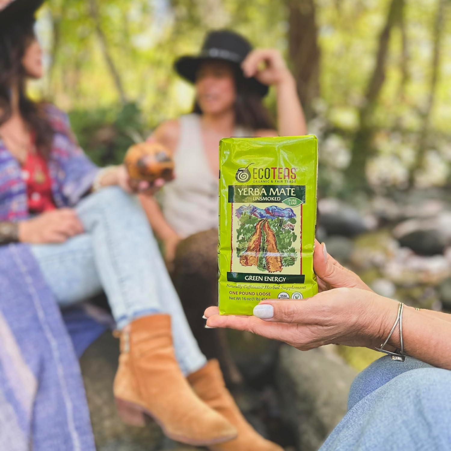 Té de Yerba Mate Orgánico ECOTEAS 0.45 kg - Energía Natural