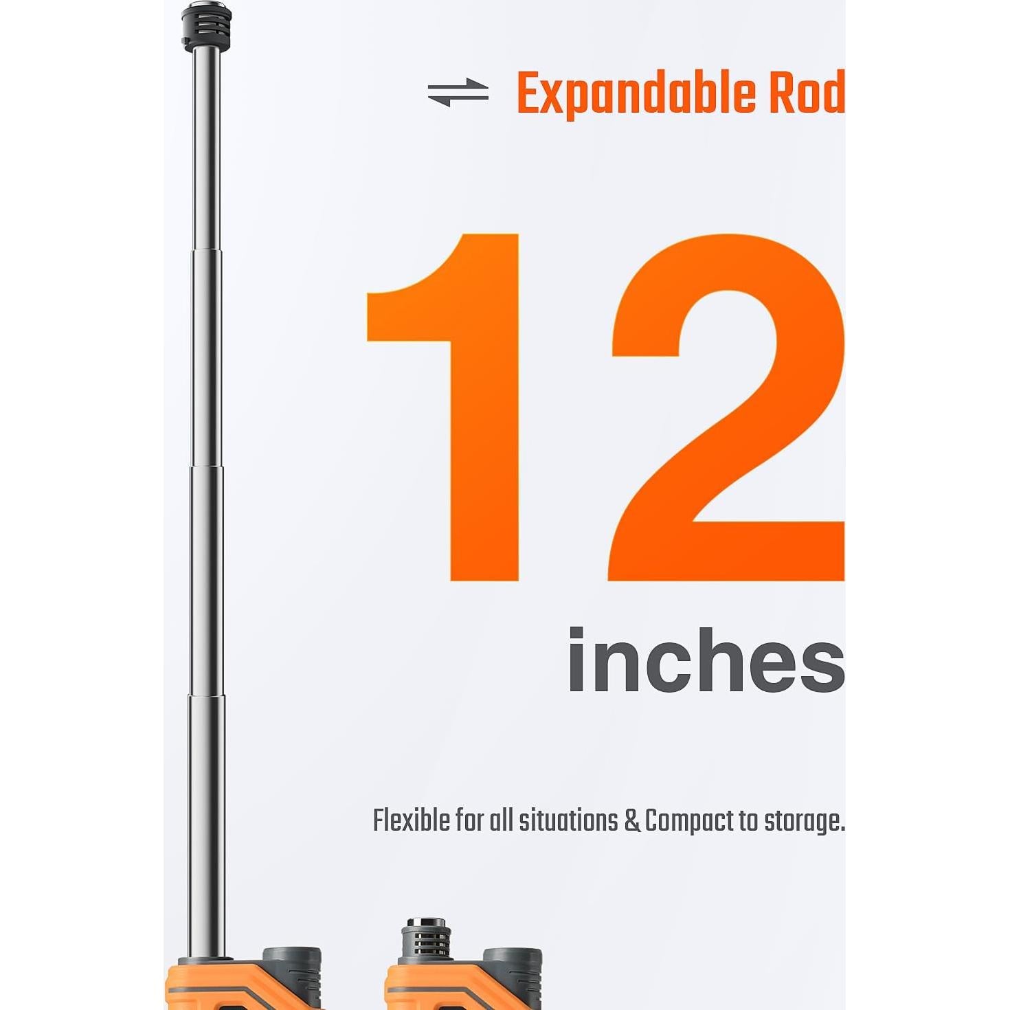 Detector de Fugas de Gas Natural TOPTES PT760 con Sonda 30.48 cm