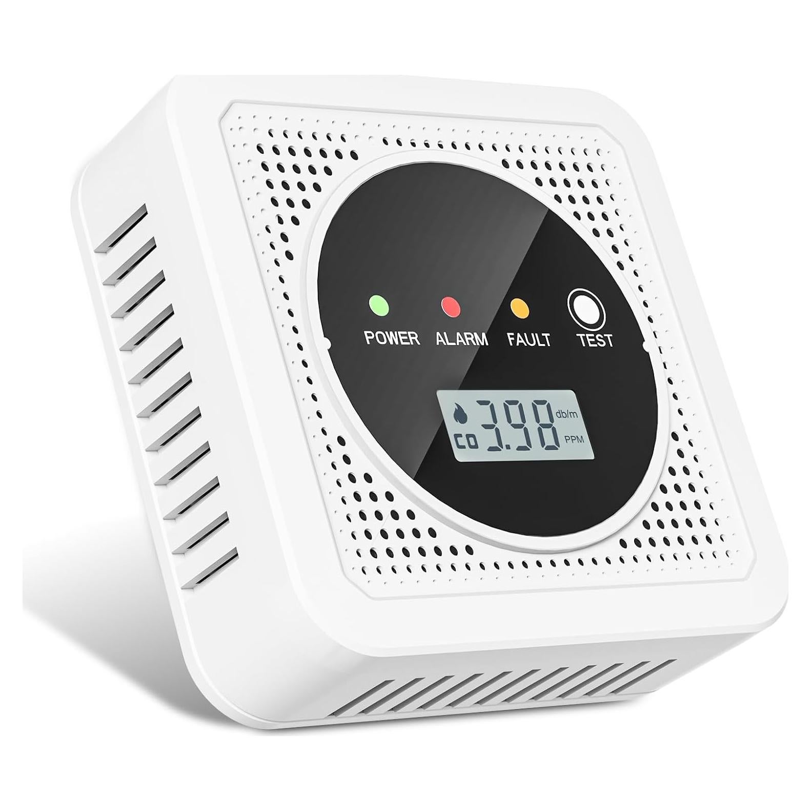 Detector de Humo y Monóxido de Carbono TJTFJS SC106 85dB