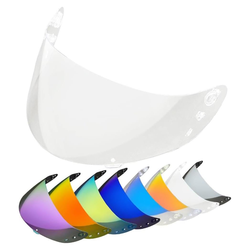 Visera de Casco de Motocicleta Moontogo IC-04 Transparente