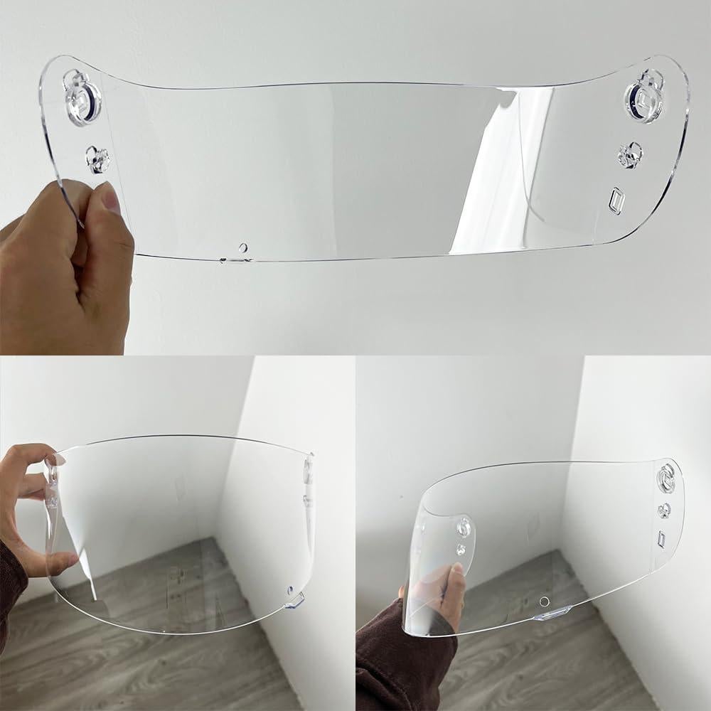 Visera de Casco de Motocicleta Moontogo IC-04 Transparente