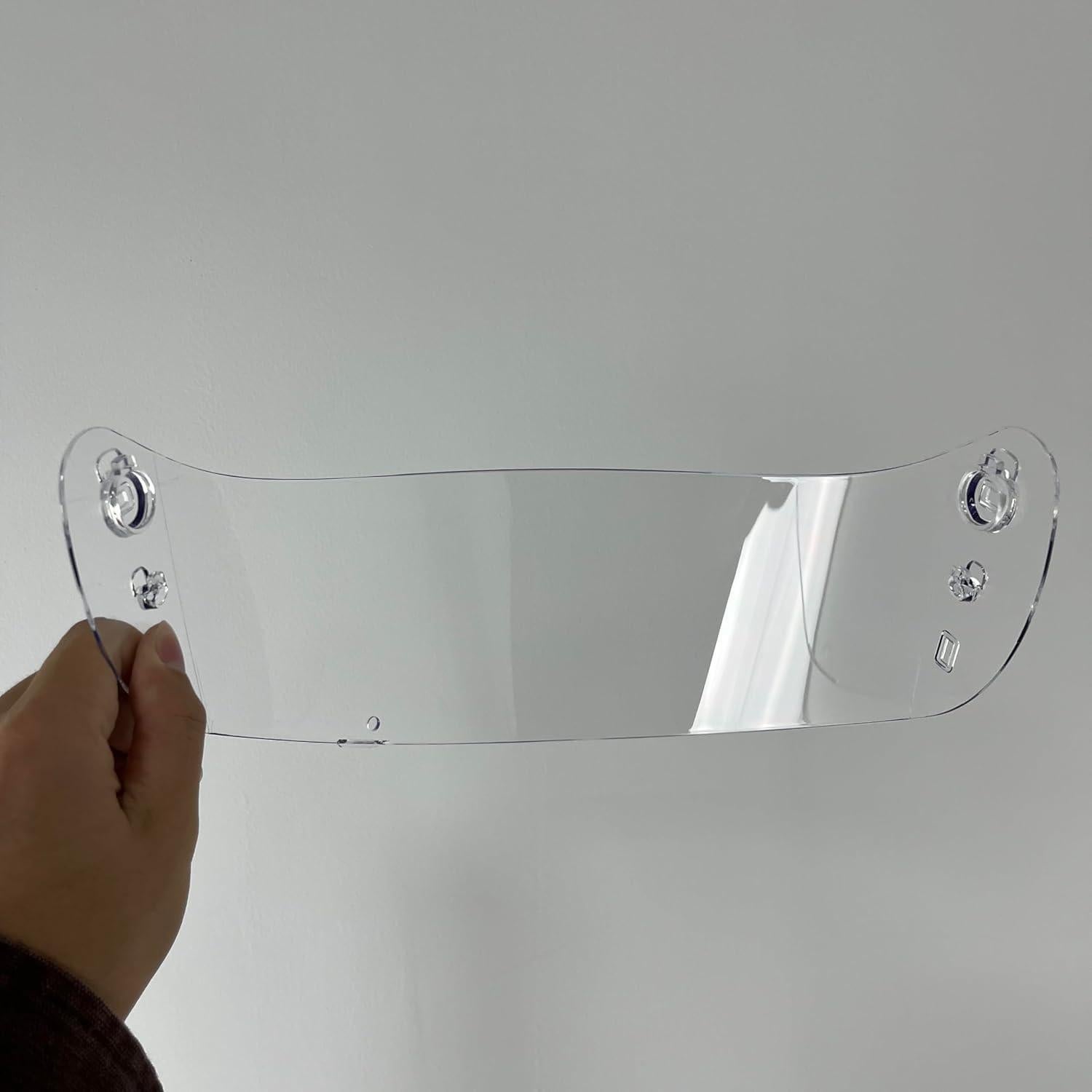 Visera de Casco de Motocicleta Moontogo IC-04 Transparente