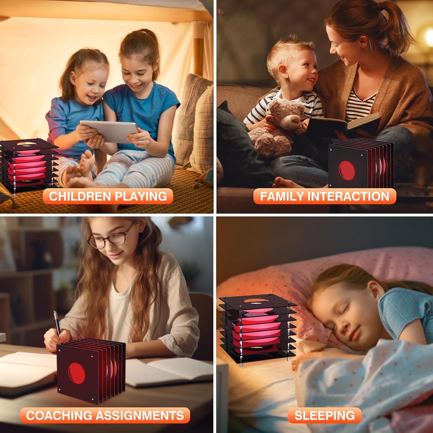 Luz Nocturna Tranzlume 16 Colores 4 Modos Recargable 15.24 cm