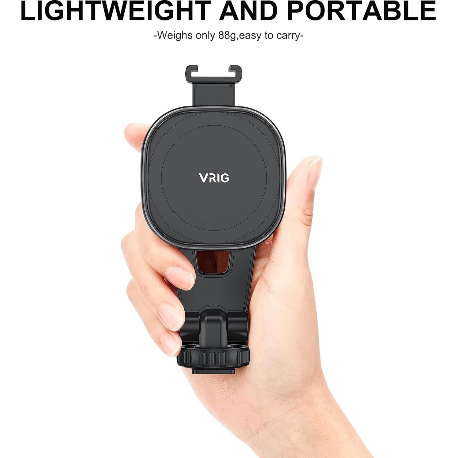 Soporte de trípode magnético VRIG MG-03 para iPhone y cámaras