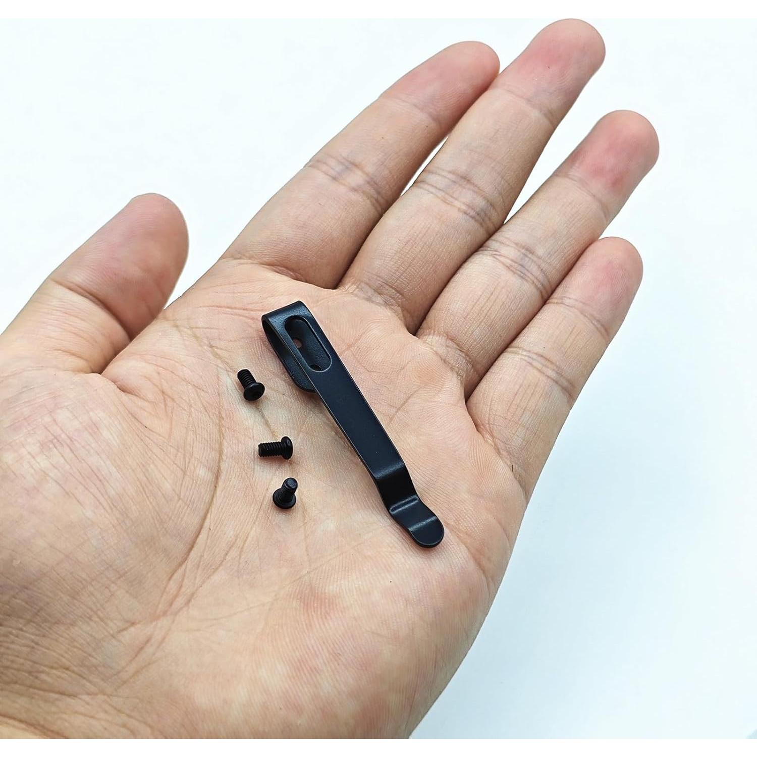 Conjunto de Clips de Cuchillo de Acero Inoxidable Genérico RHUC2 Negro