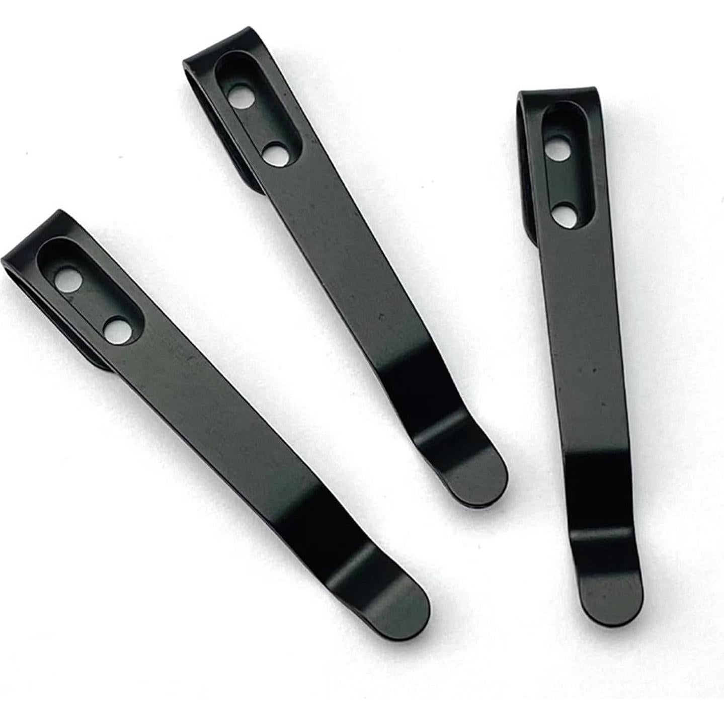 Conjunto de Clips de Cuchillo de Acero Inoxidable Genérico RHUC2 Negro