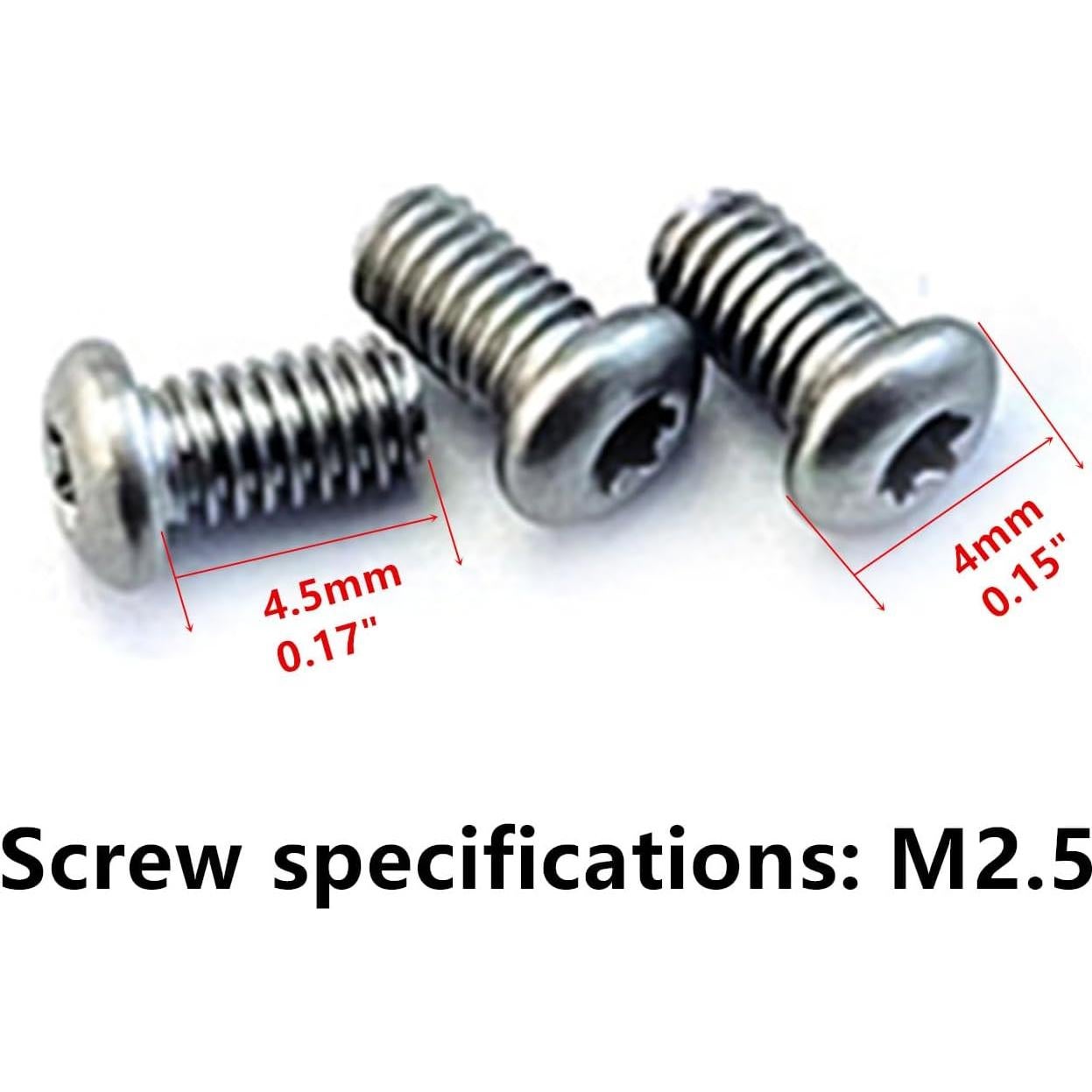 Conjunto de Clips de Cuchillo de Acero Inoxidable Genérico RHUC2 Negro