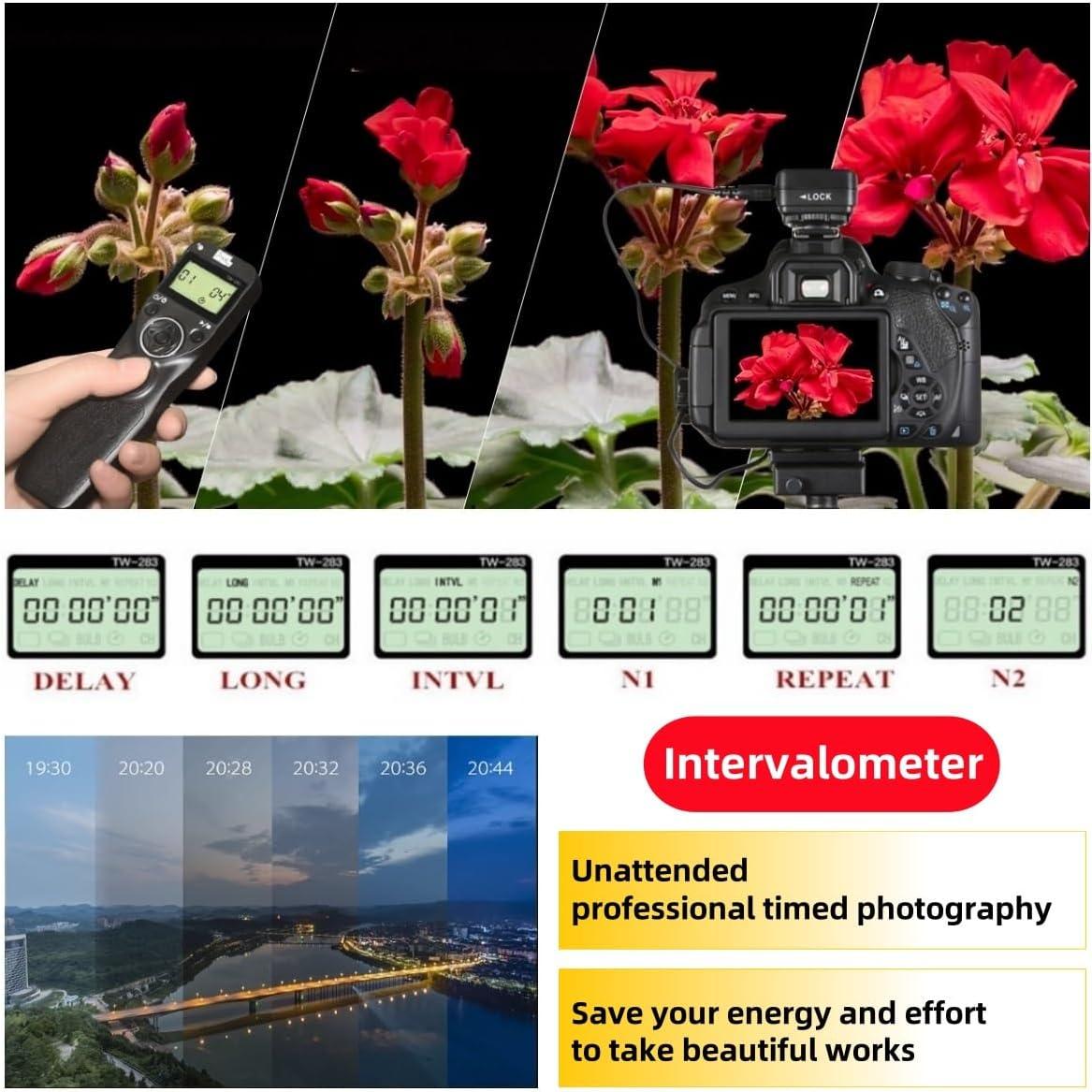 Control Remoto Inalámbrico Pixel TW283-DC0 para Nikon