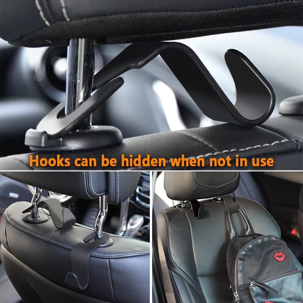 Ganchos de Reposacabezas NHHC para Coche - 4 Pcs Multiusos